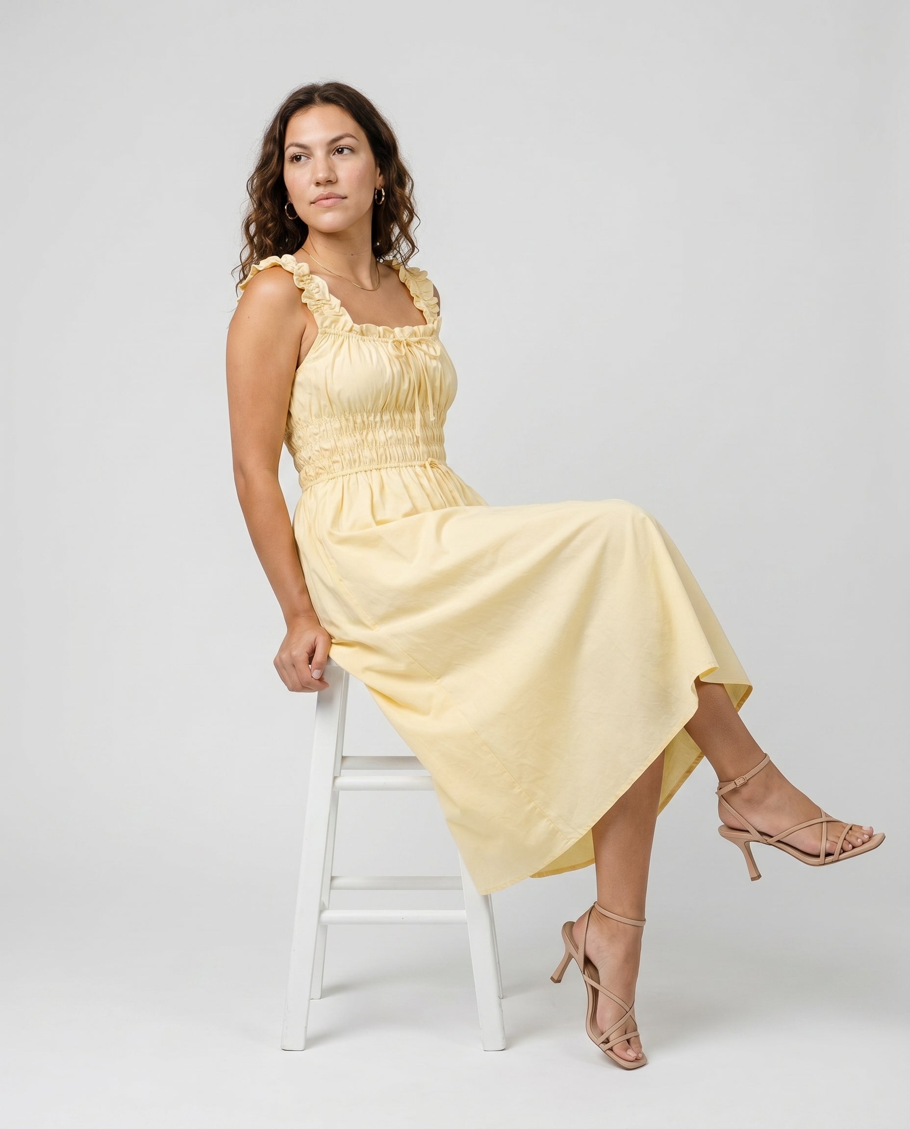 Libra Dress Yellow