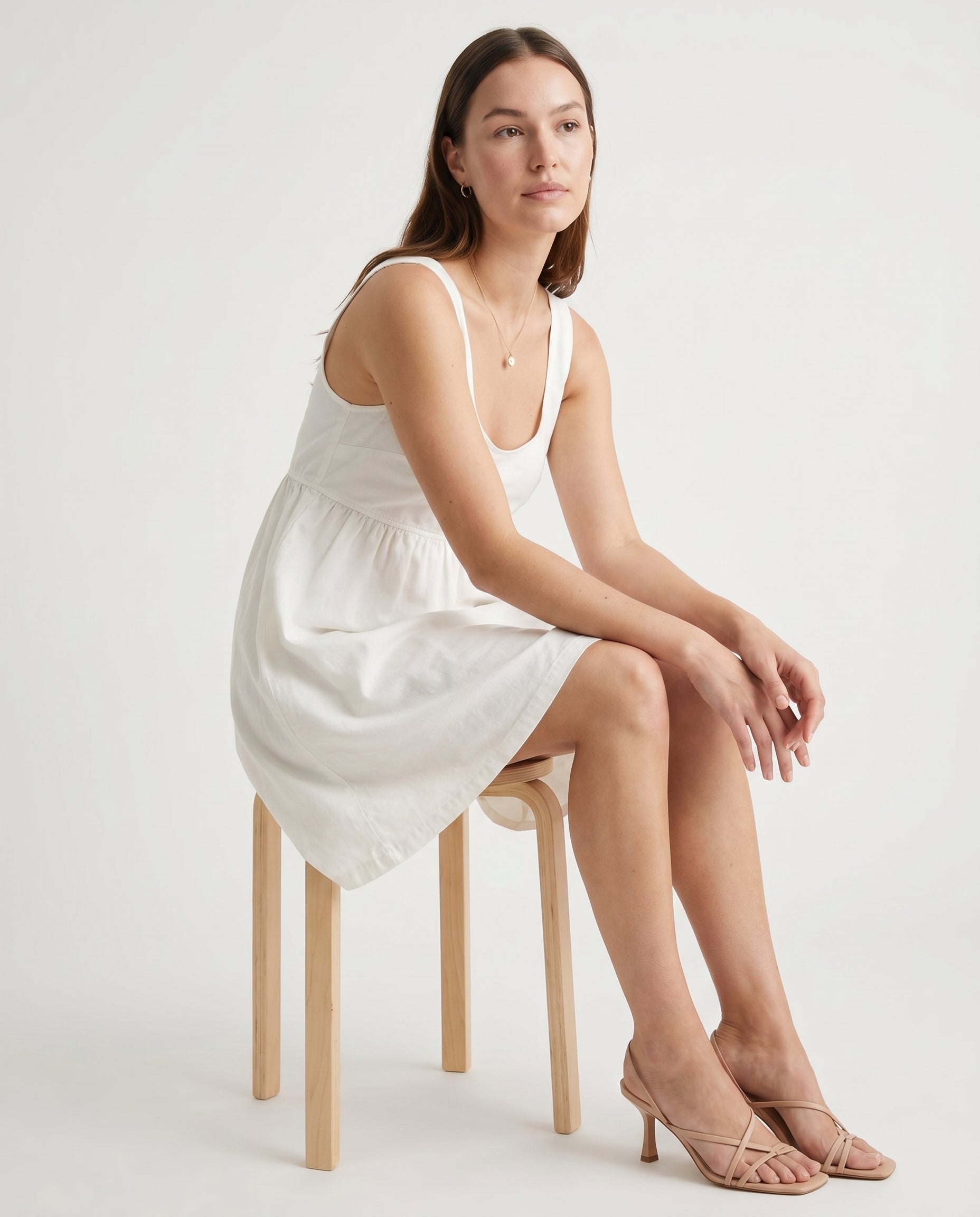 Jesse - Mini Dress White
