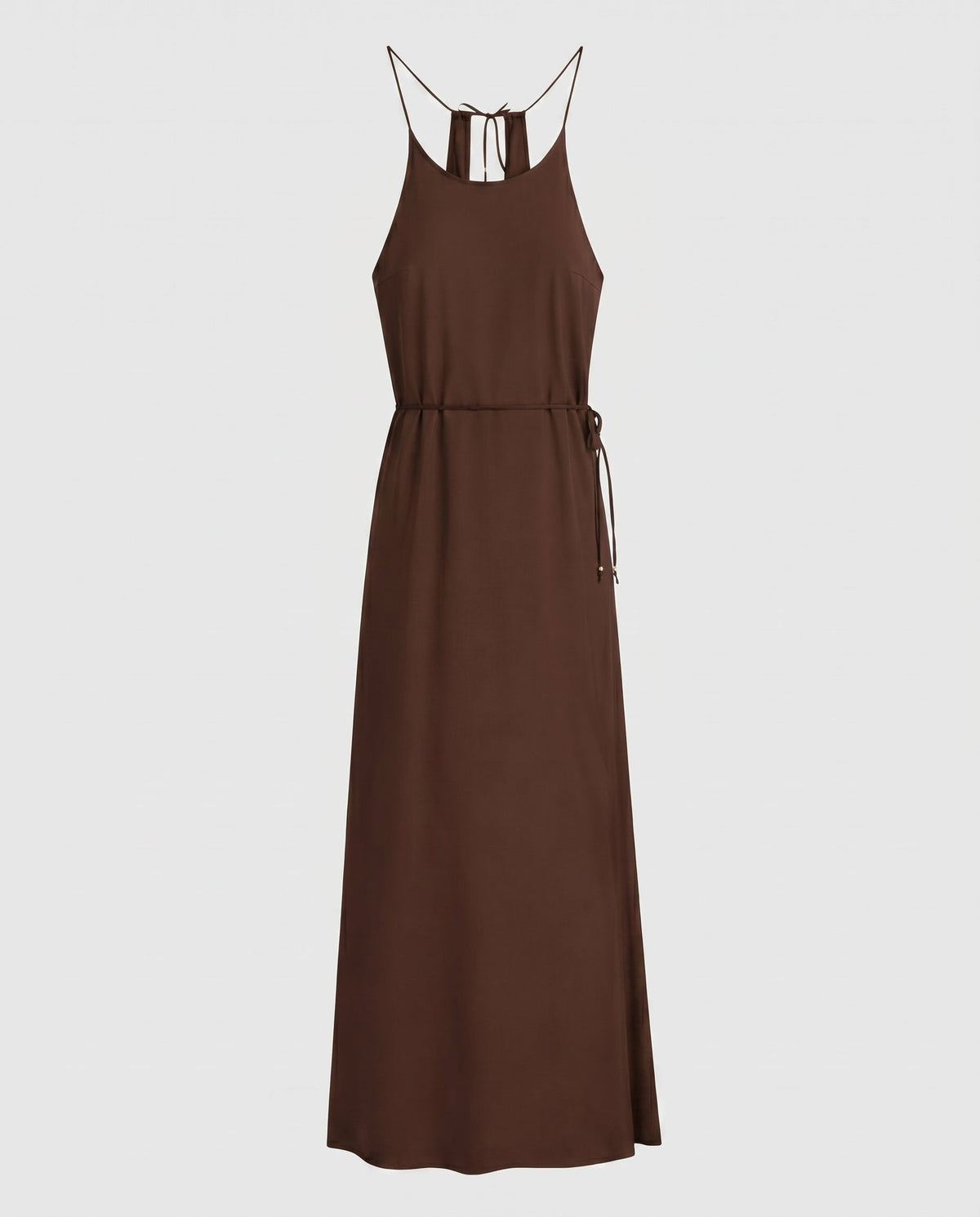 Viscose Maxi Cami Wrap Dress Hot Fudge SCOTCH & SODA