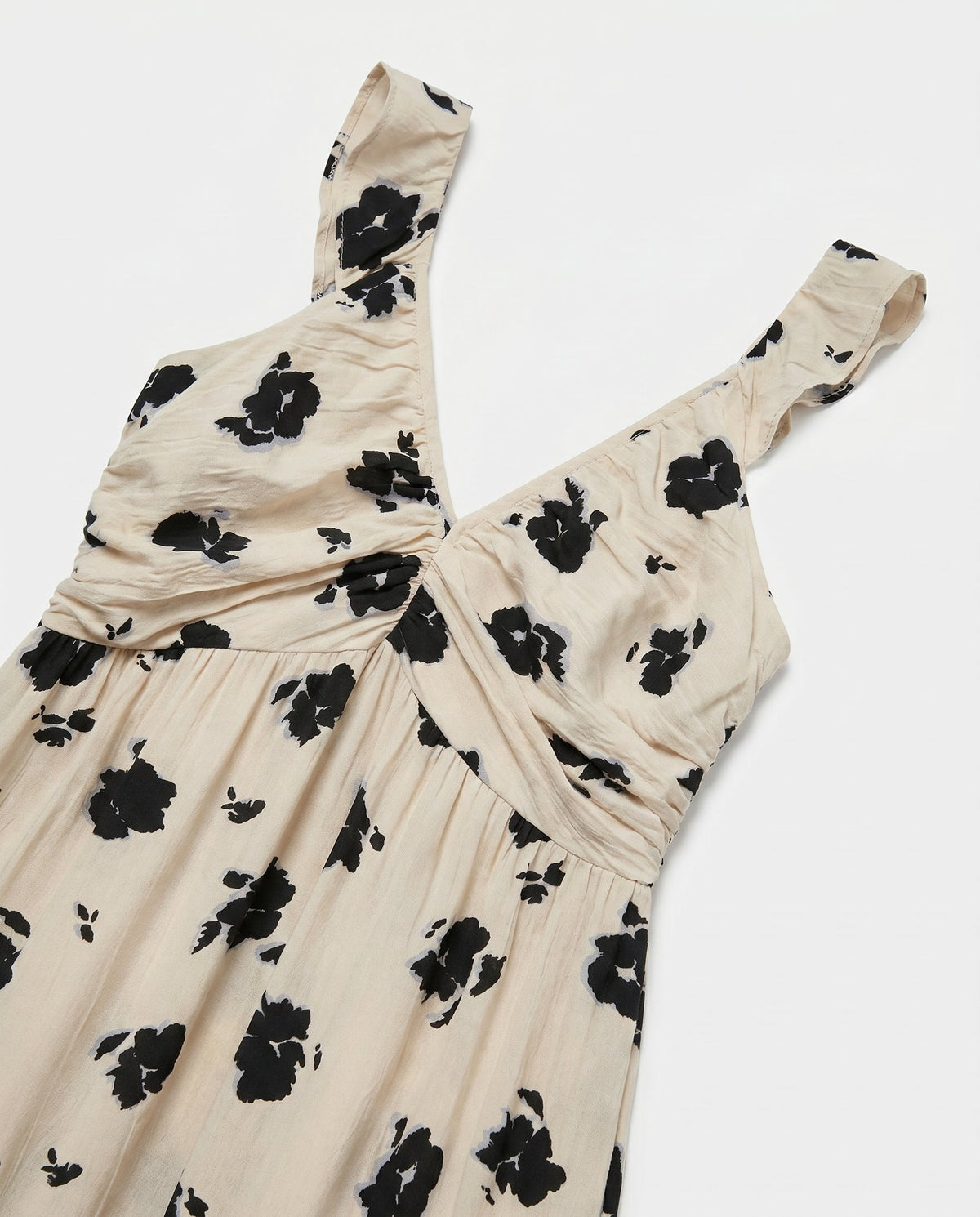 Vmdicthe Sl Frill Ankle Dress Pumice Stone Alma Vero Moda