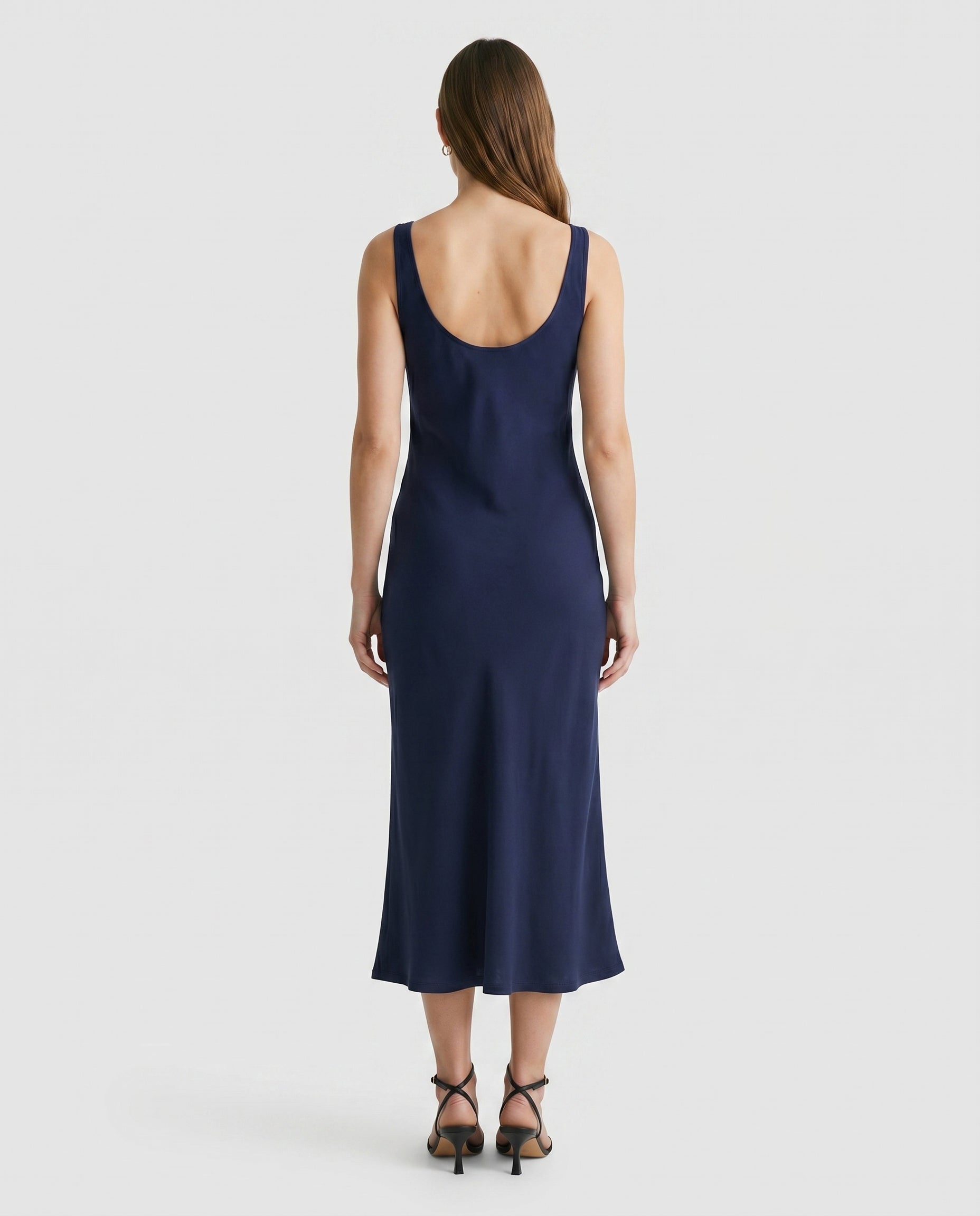 Jacqueline Dress Washed Navy