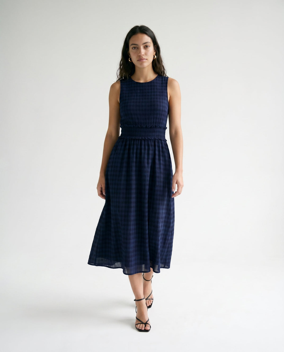 Saquarema Dress Bleu Marine FRNCH