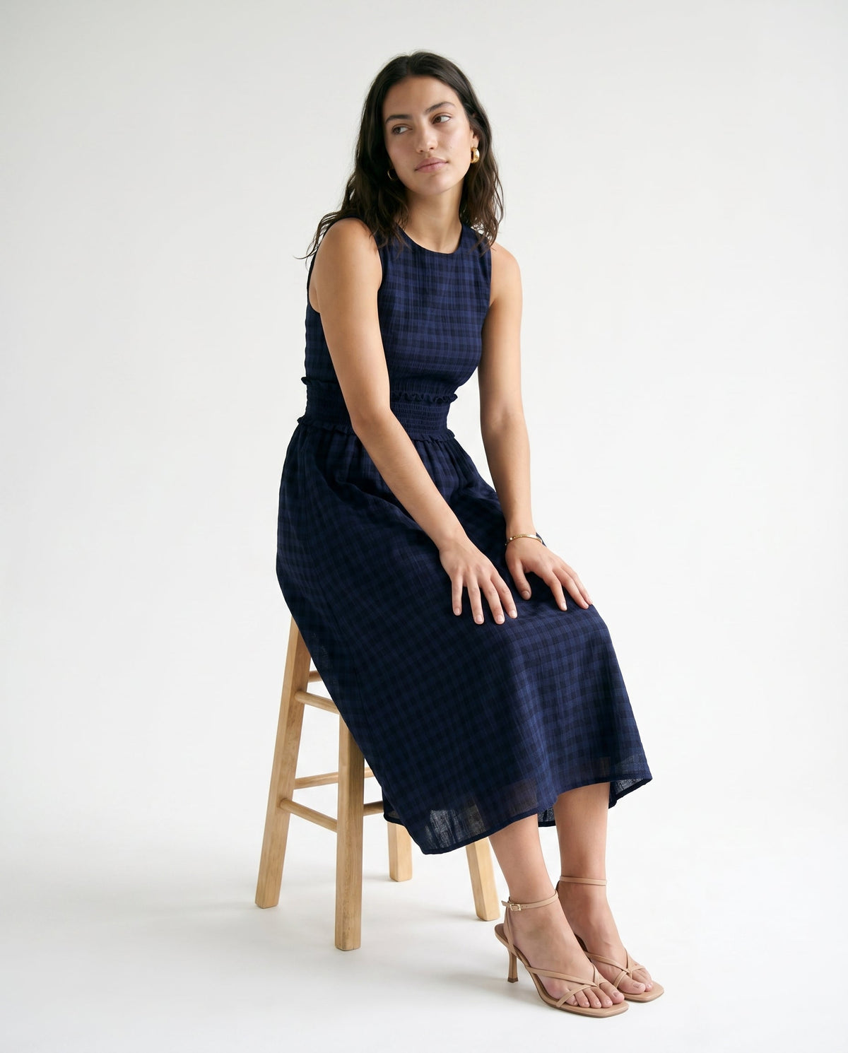 Saquarema Dress Bleu Marine FRNCH
