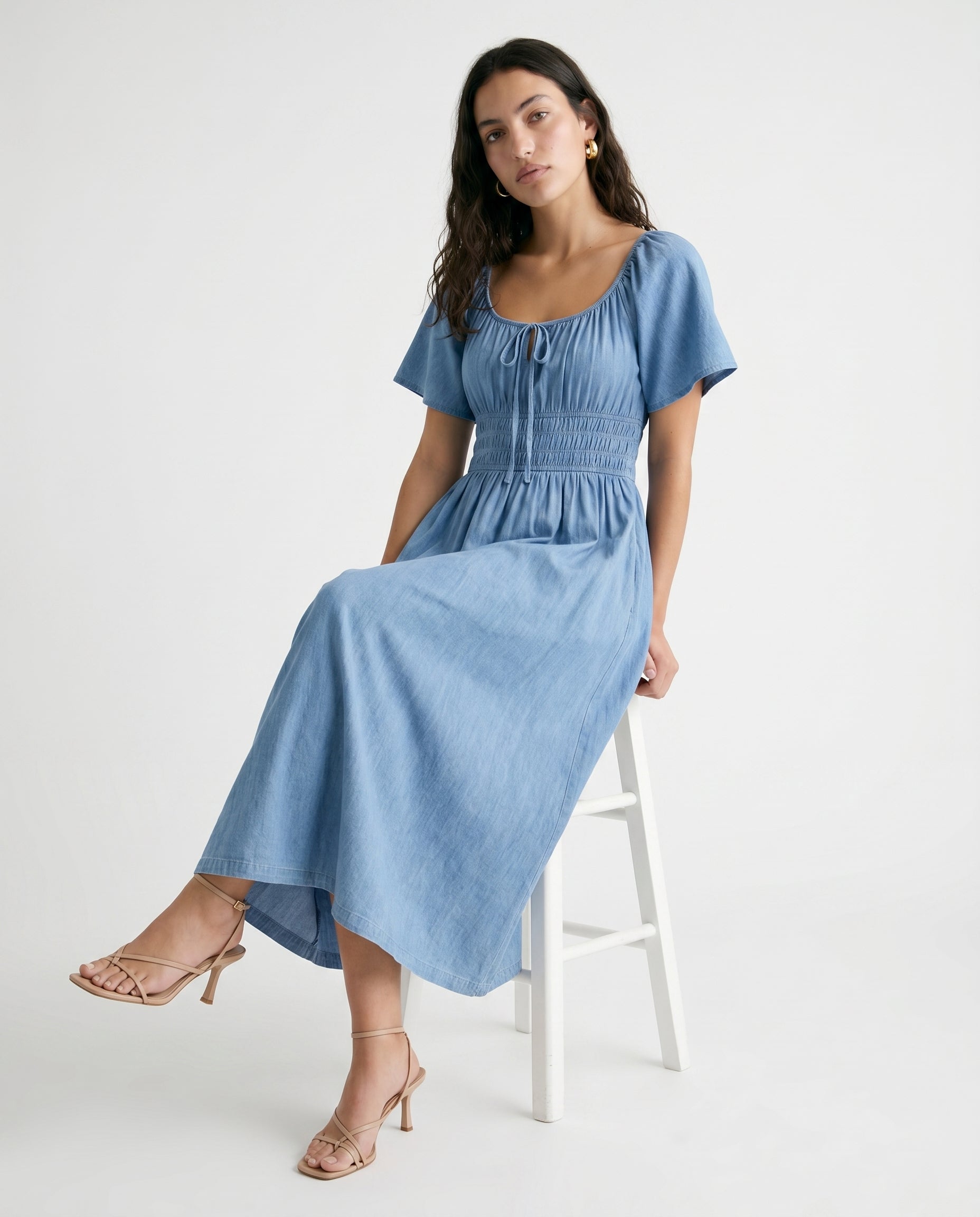 Yemanja Dress Bleu Jean