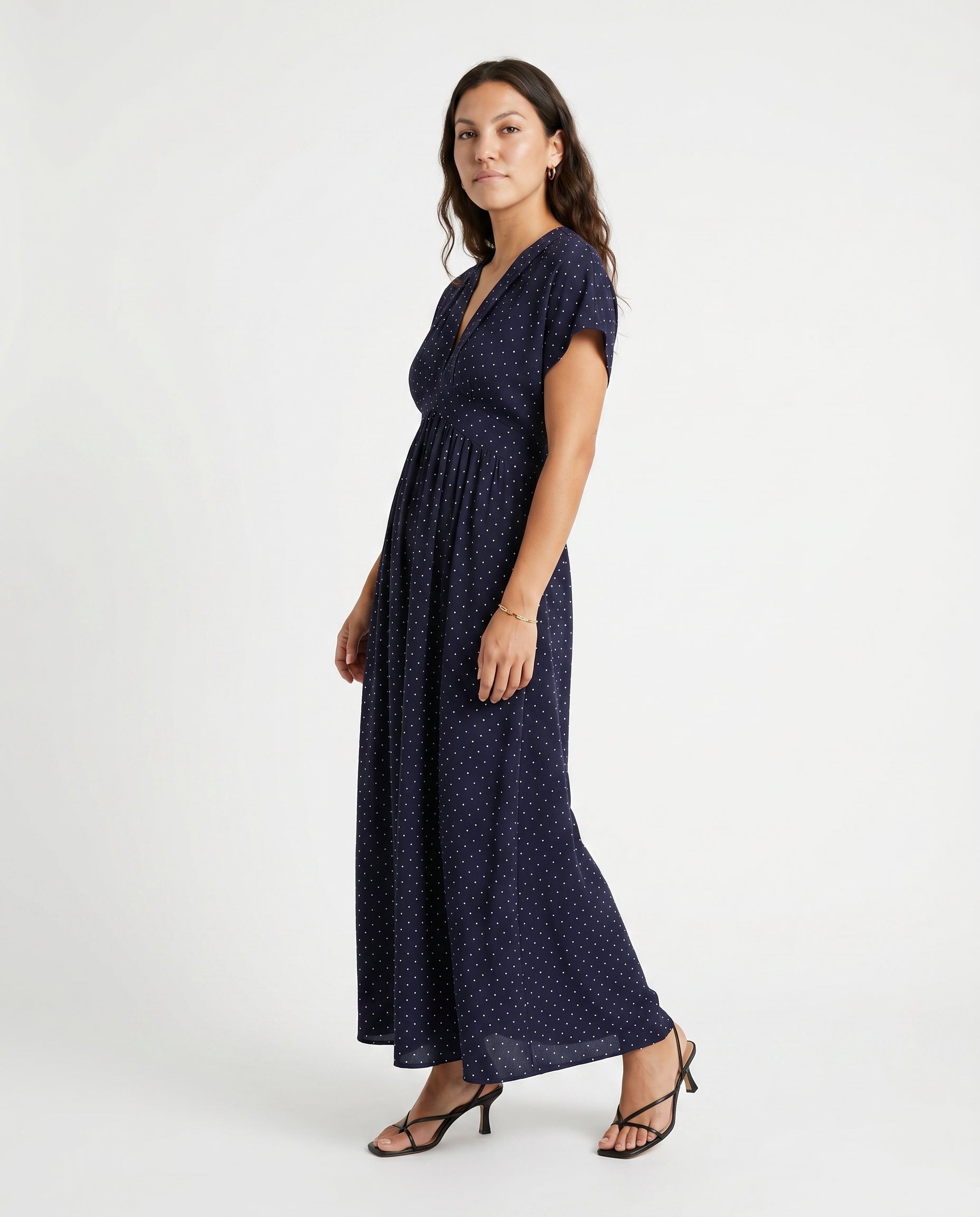 Maxi Dress Navy Blue