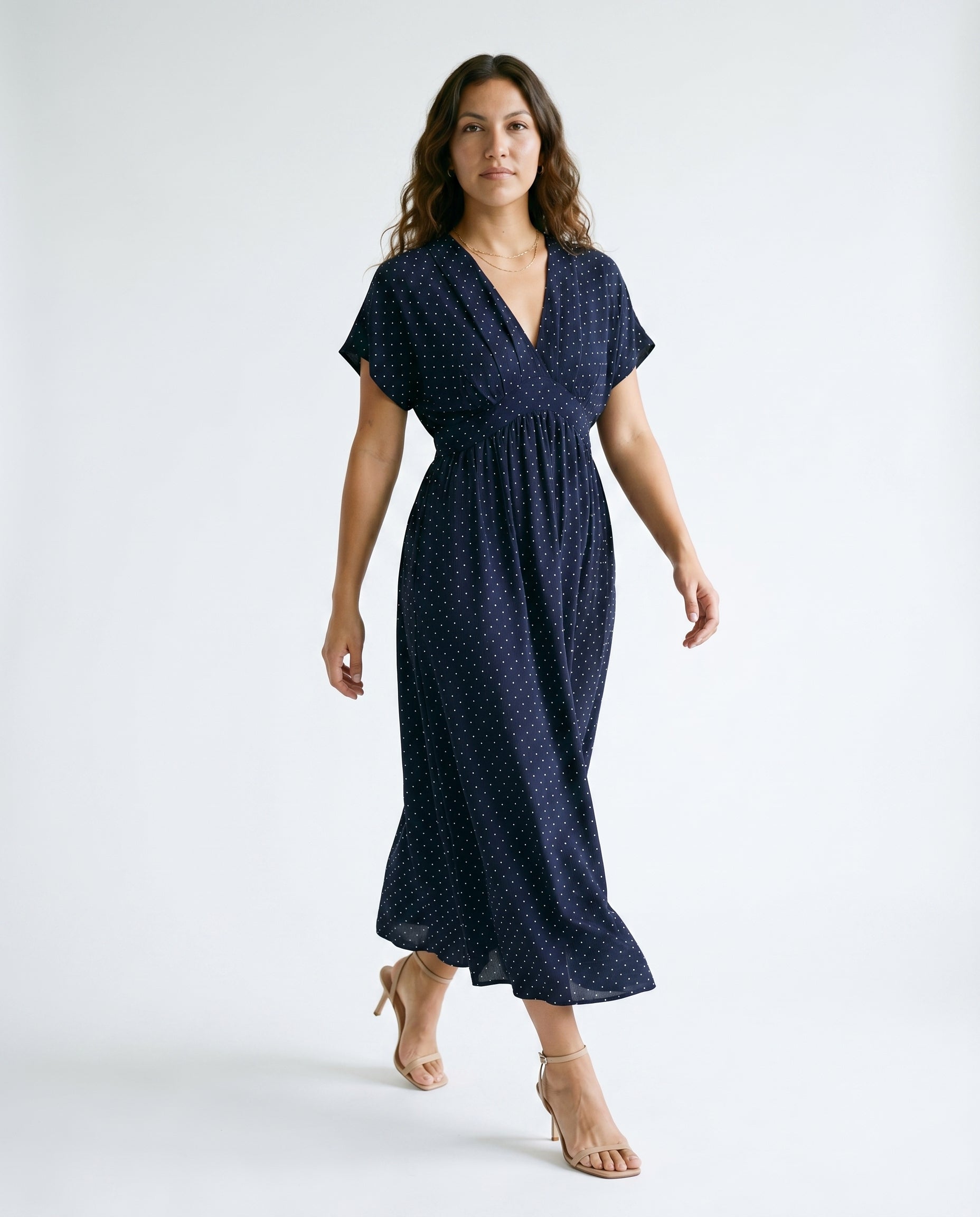 Maxi Dress Navy Blue