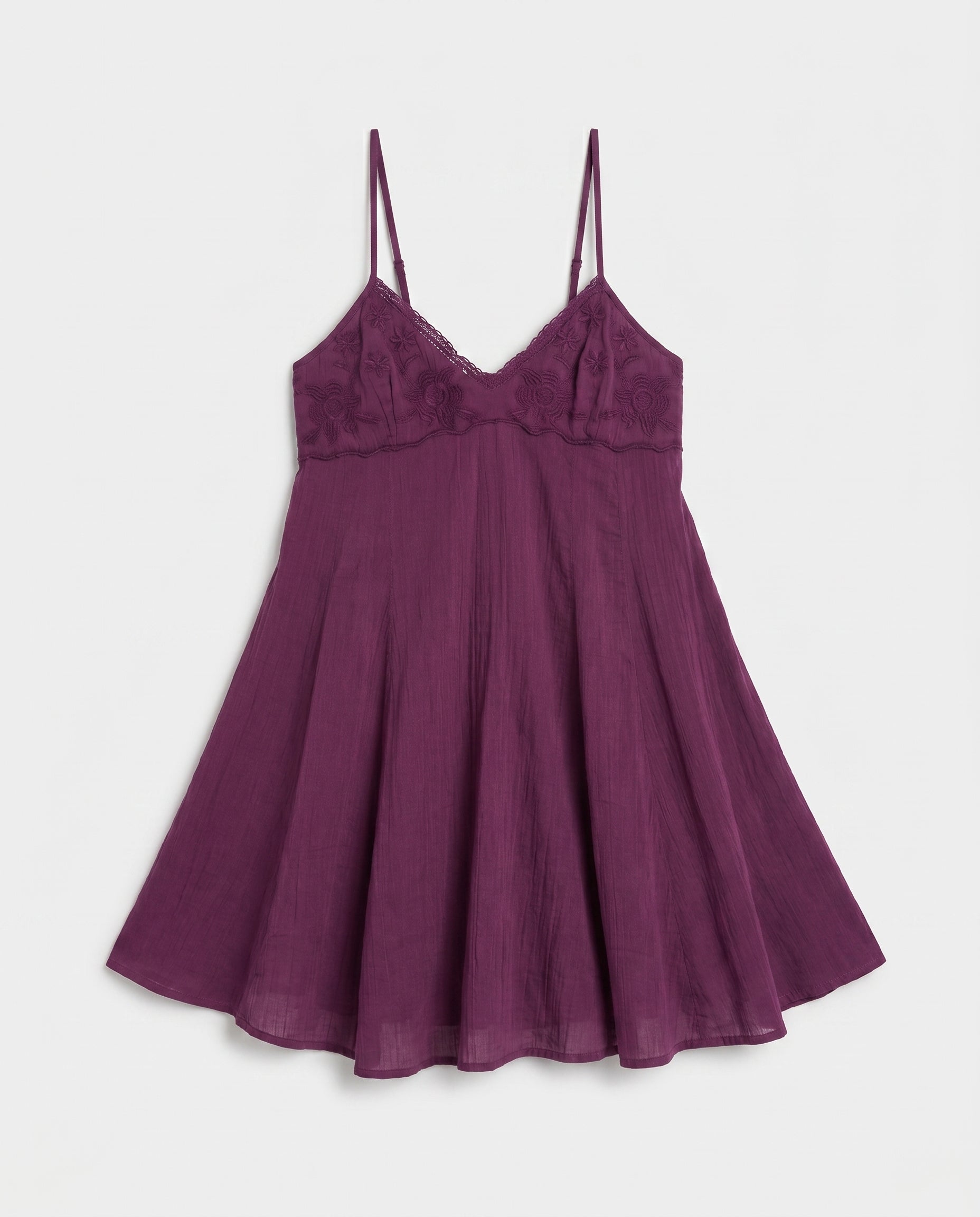 Onlpanola Short Strap Dress Wvn Grape Wine