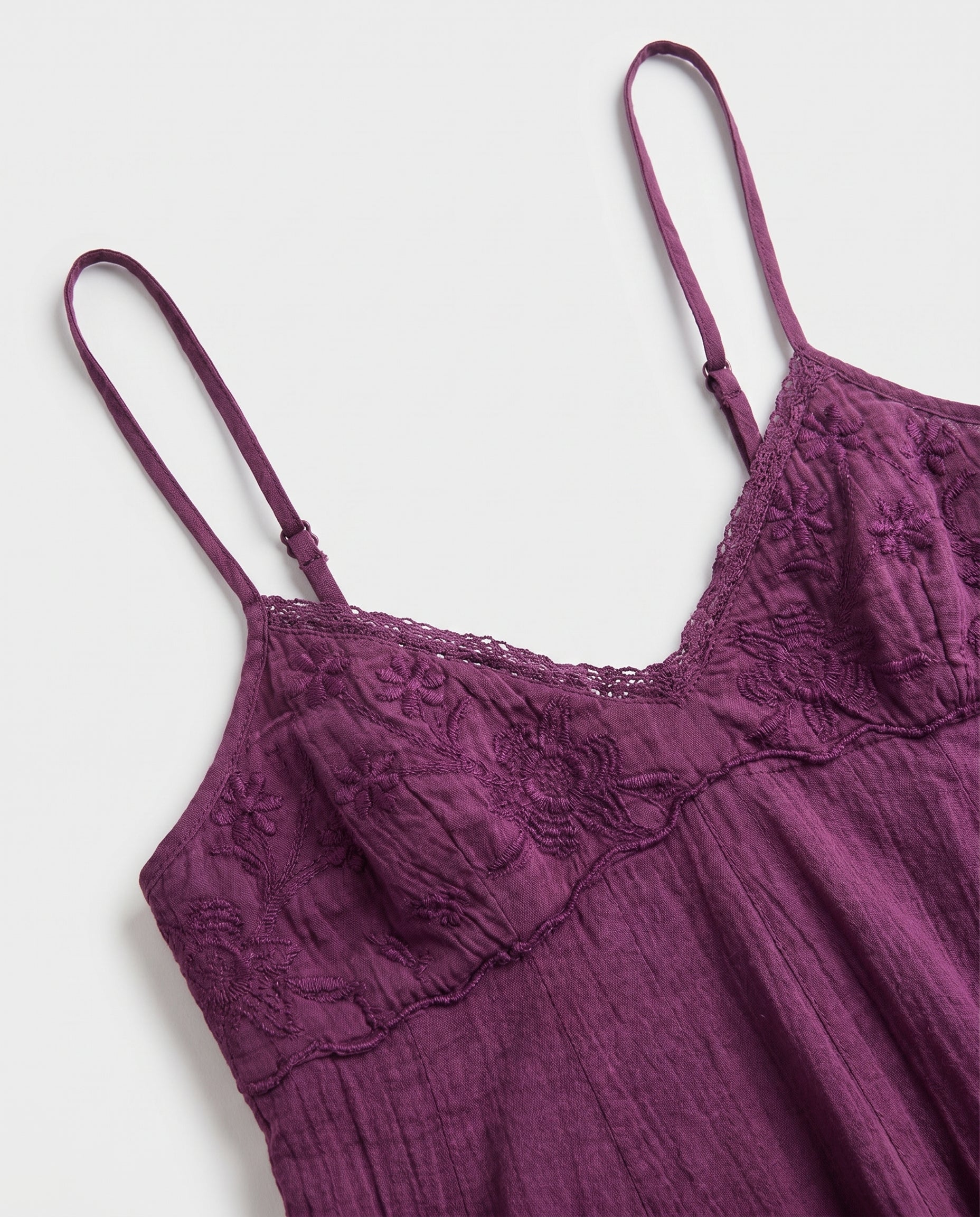 Onlpanola Short Strap Dress Wvn Grape Wine