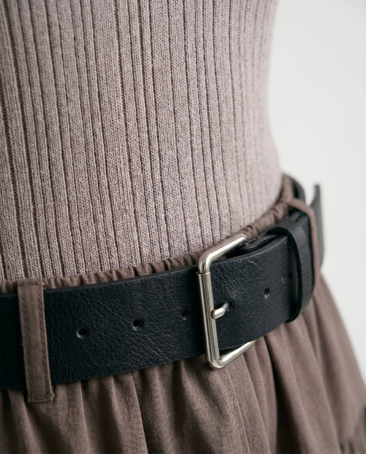 Marled Sleeveless Knit Dress Marled SLOW HIGH