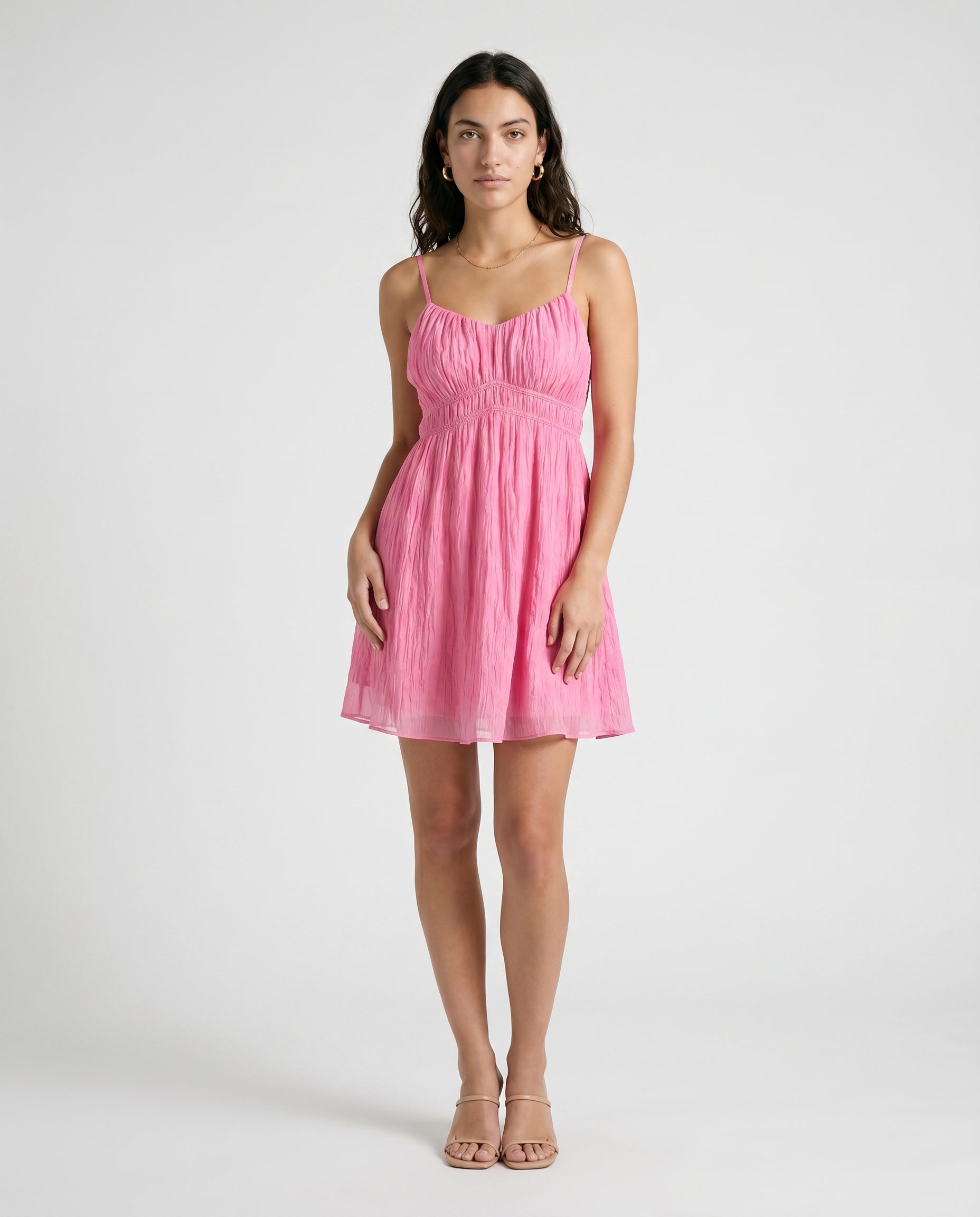 Flowy Maxi Dress Pink