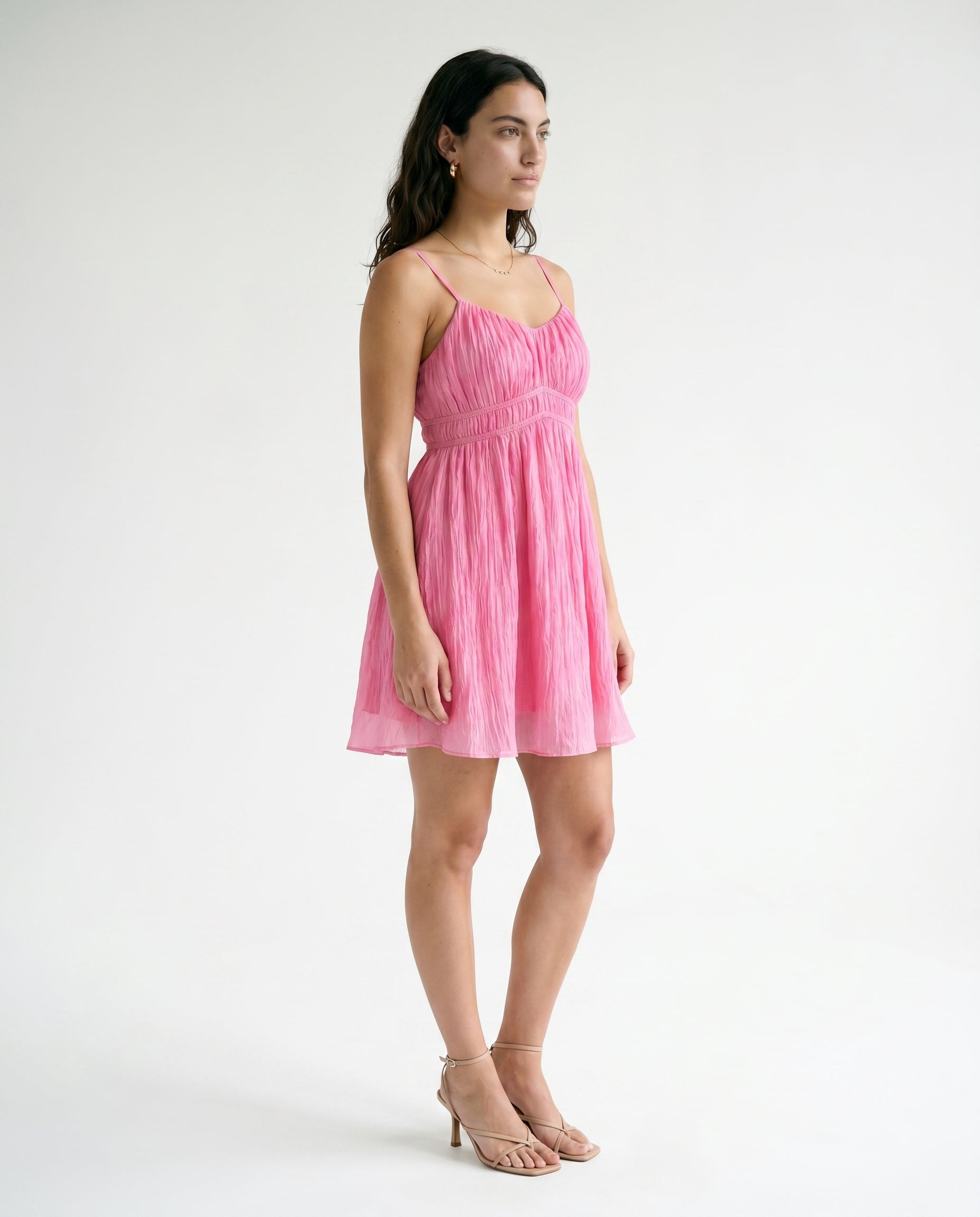 Flowy Maxi Dress Pink