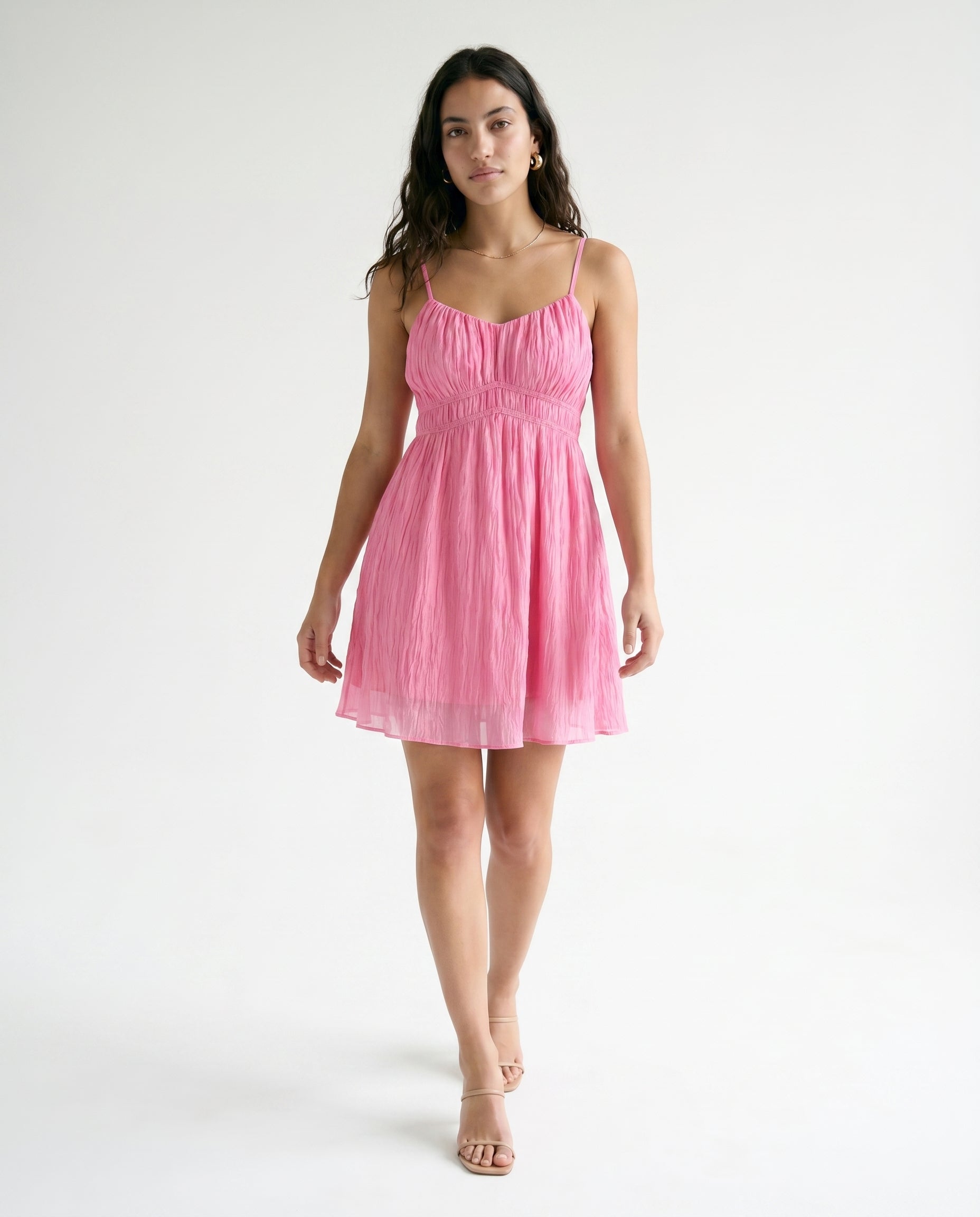 Flowy Maxi Dress Pink