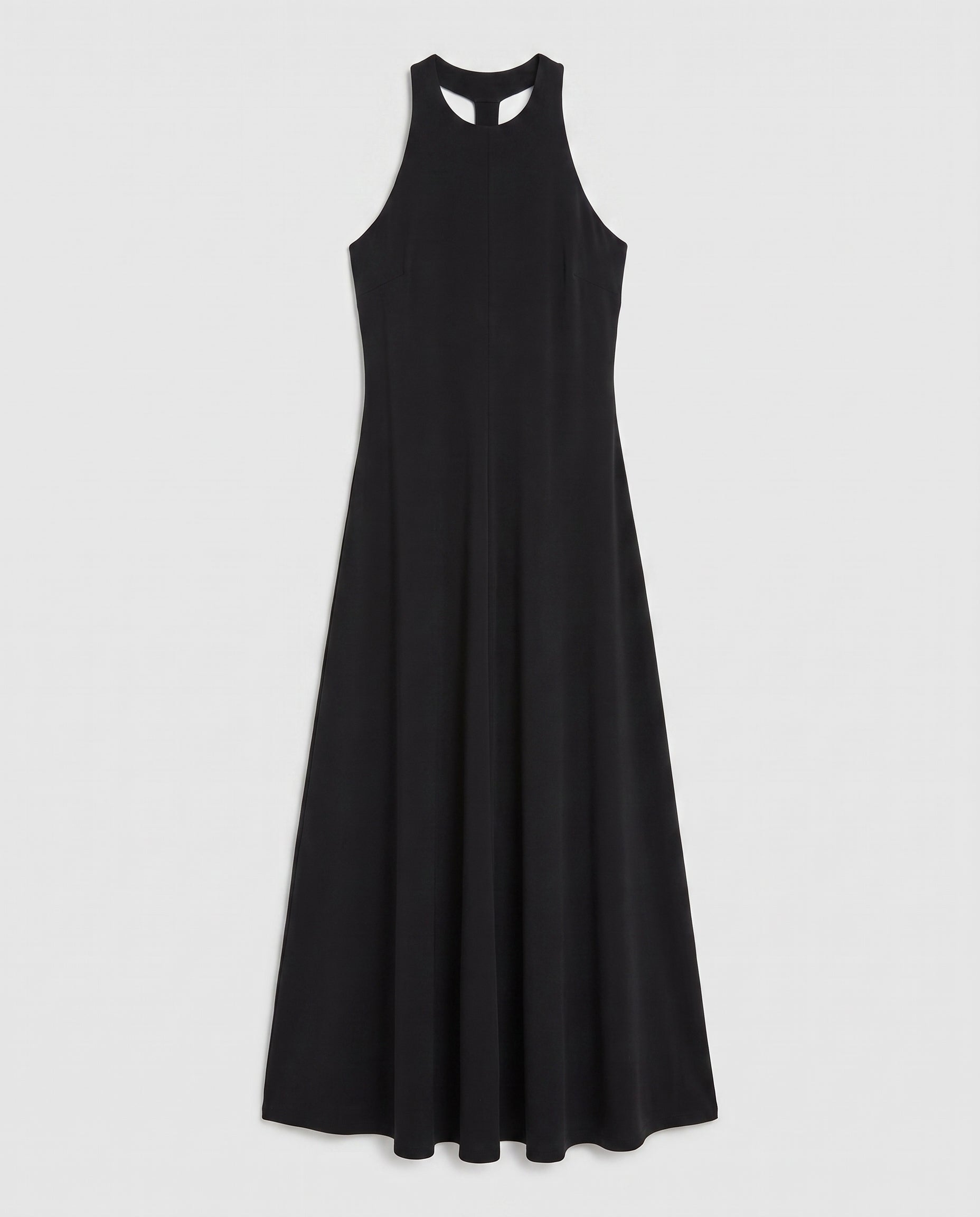 Modern Minimal Maxi Dress Black