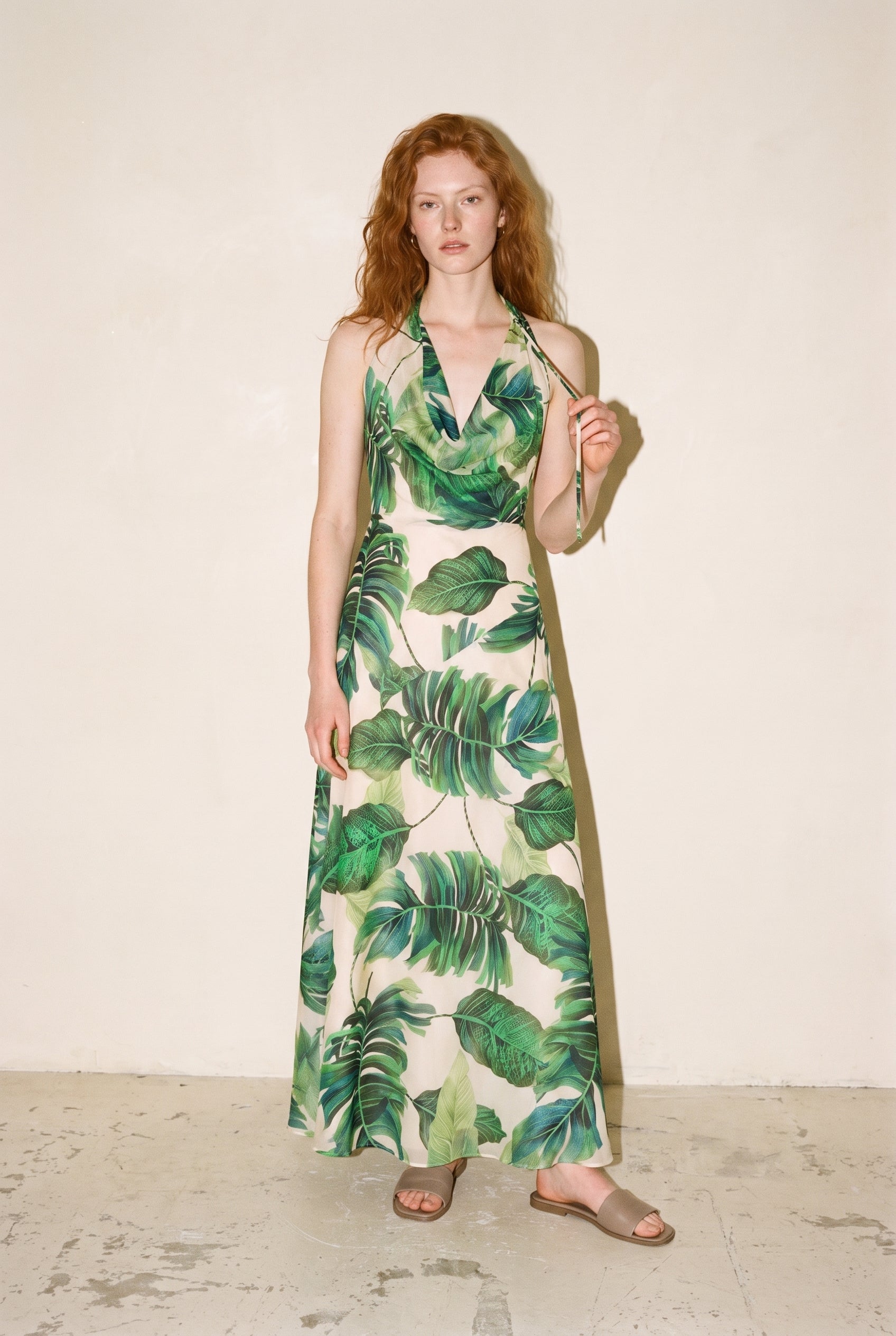 Sleeveless Resort Dress Resort Palm