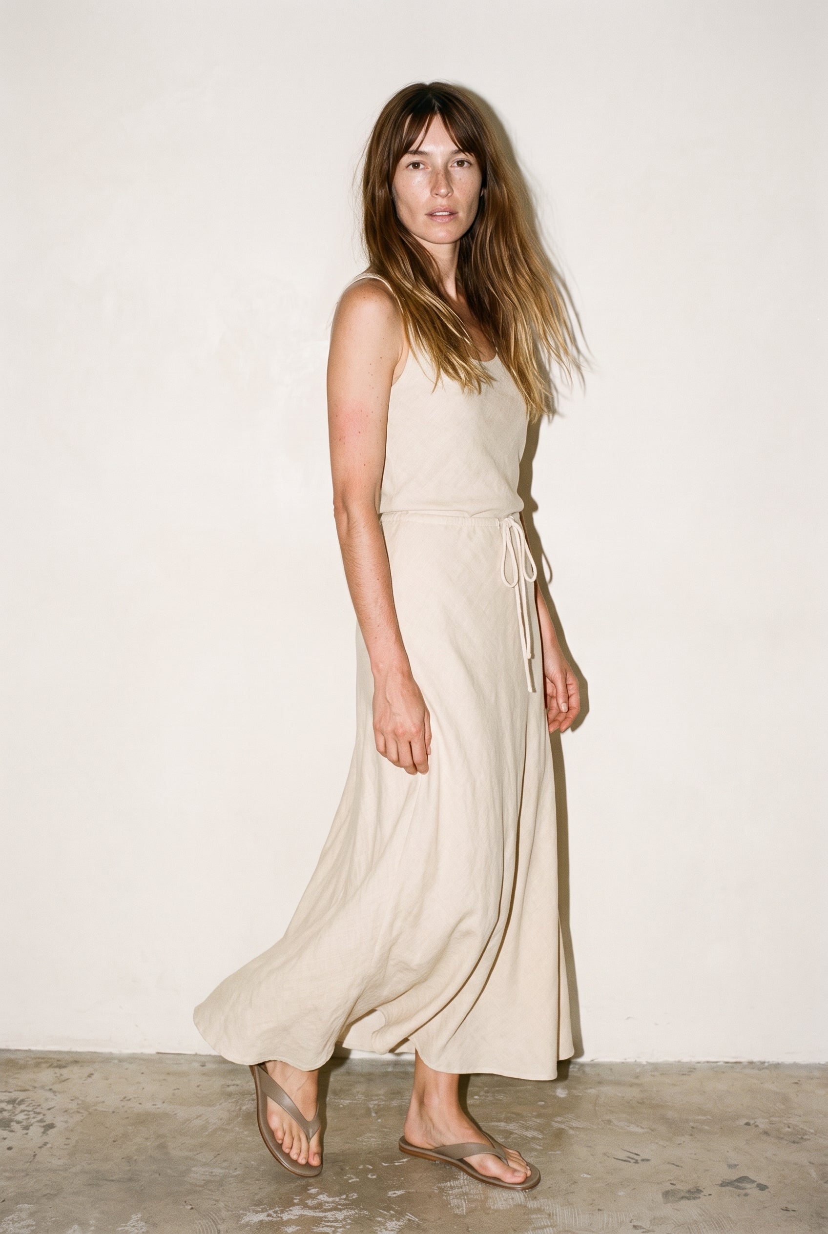 Drawstring Waist Skirt