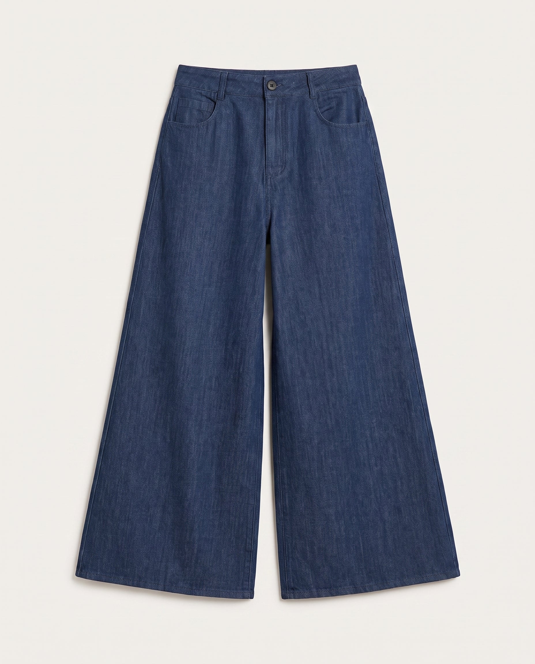 Essential Wide Leg Pants Blue
