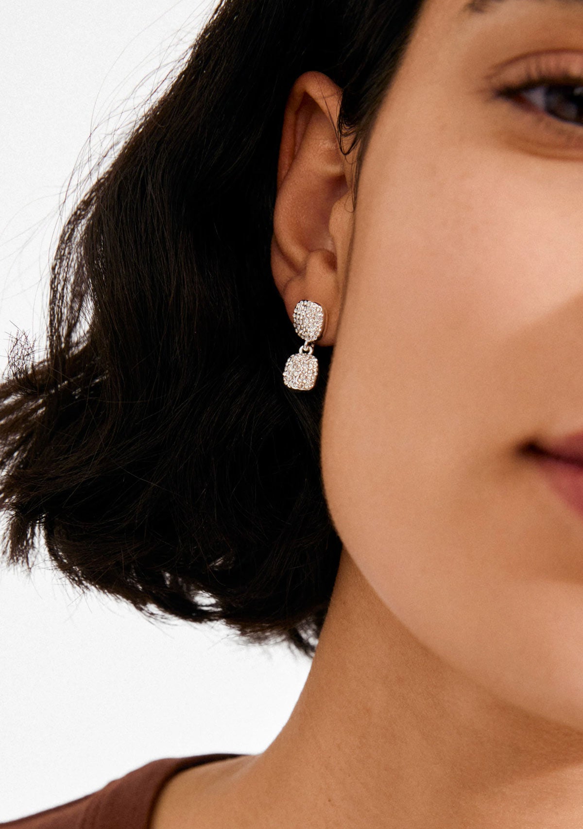 EMBER earrings silver-plated