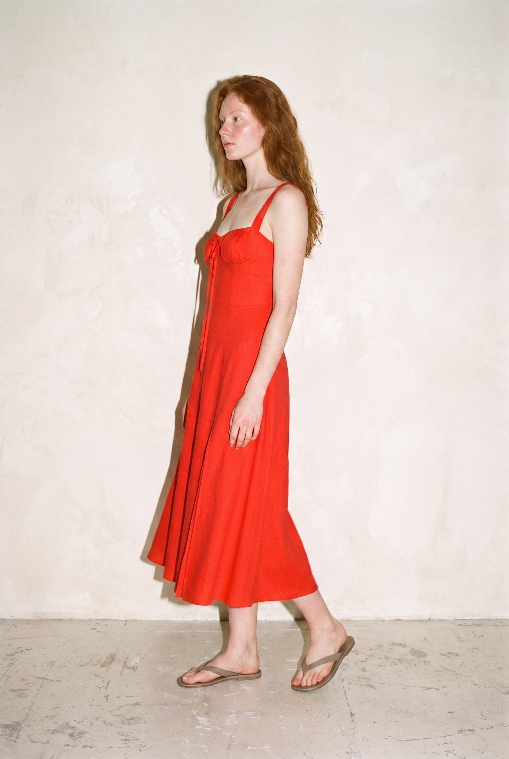 Heaven Sent Corset Sweetheart Dress Red Rouge