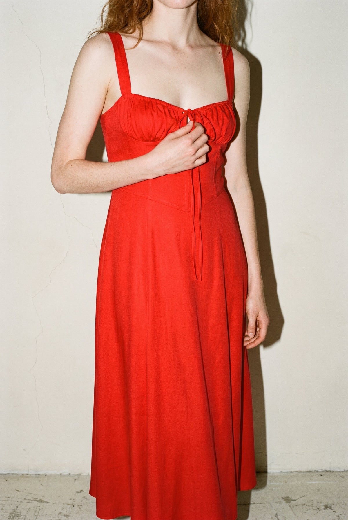 Heaven Sent Corset Sweetheart Dress Red Rouge Dress Forum Inc.