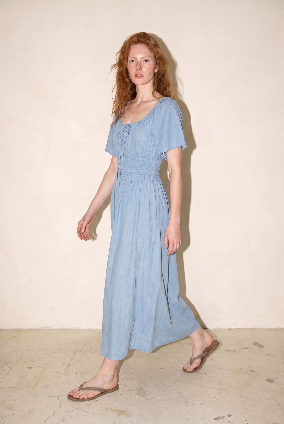 Yemanja Dress Bleu Jean FRNCH