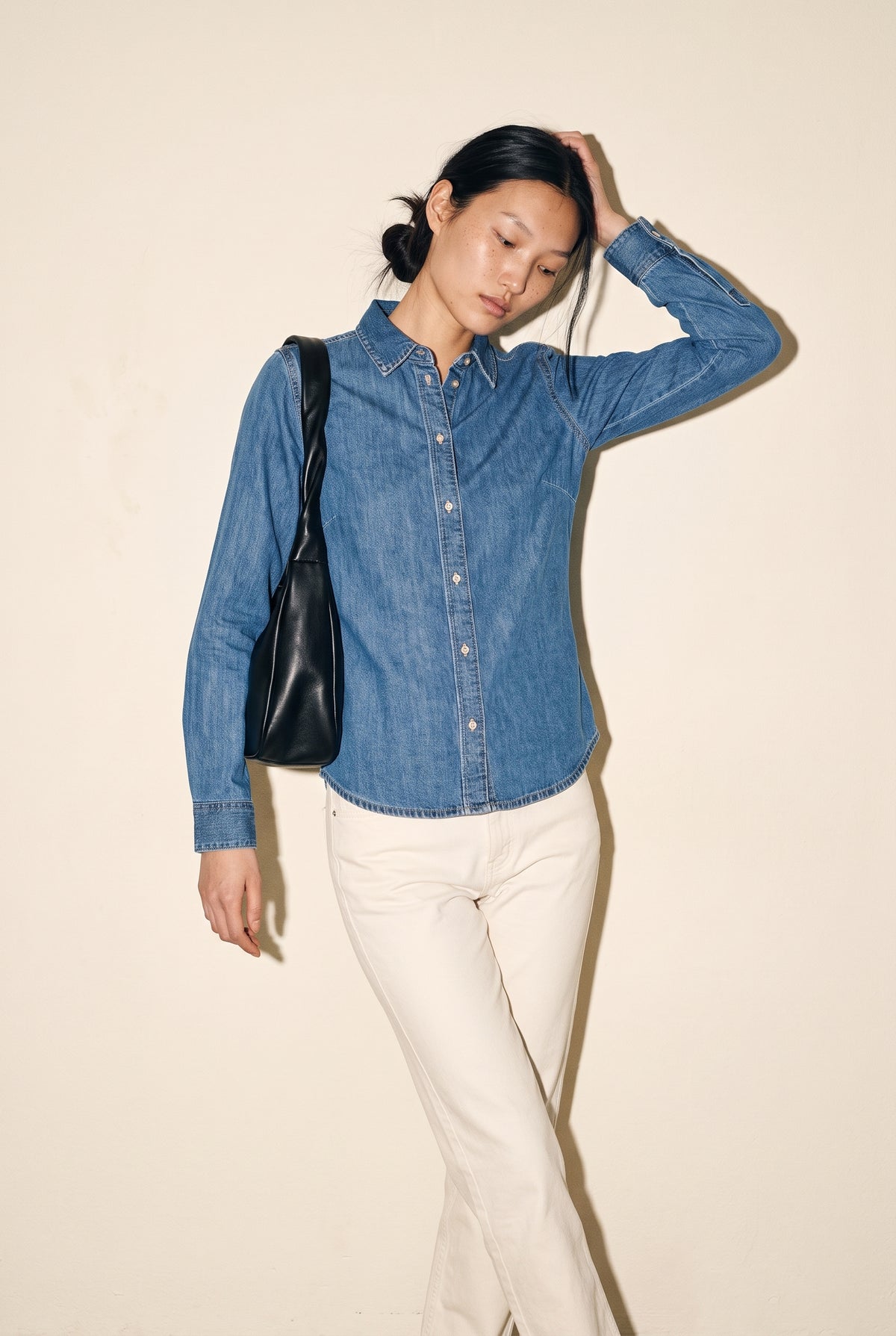 Jx rose Ls R187 Shirt Noos Medium Blue Denim