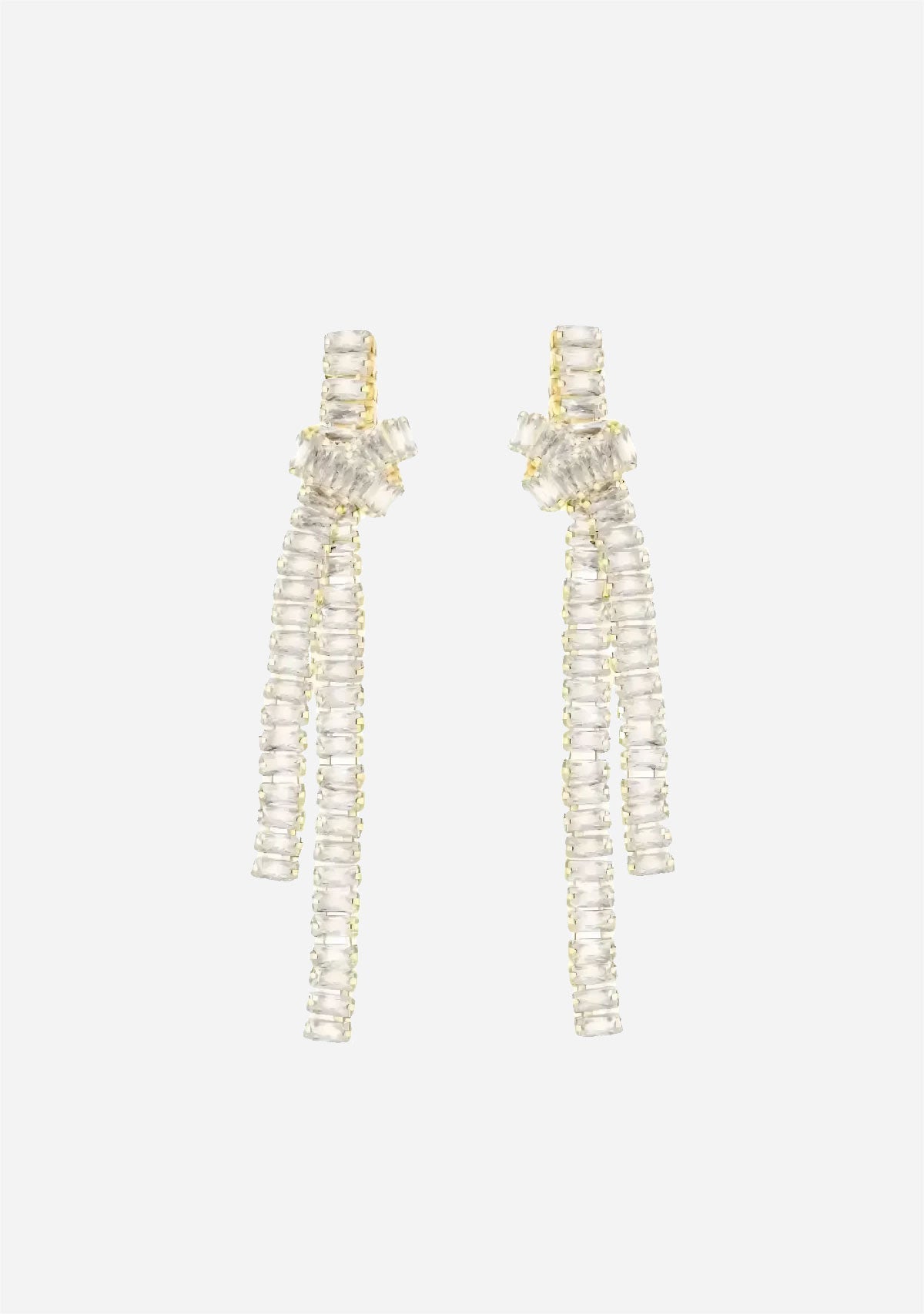 Cz Knot Statement Earring Sahira Jewelry Design