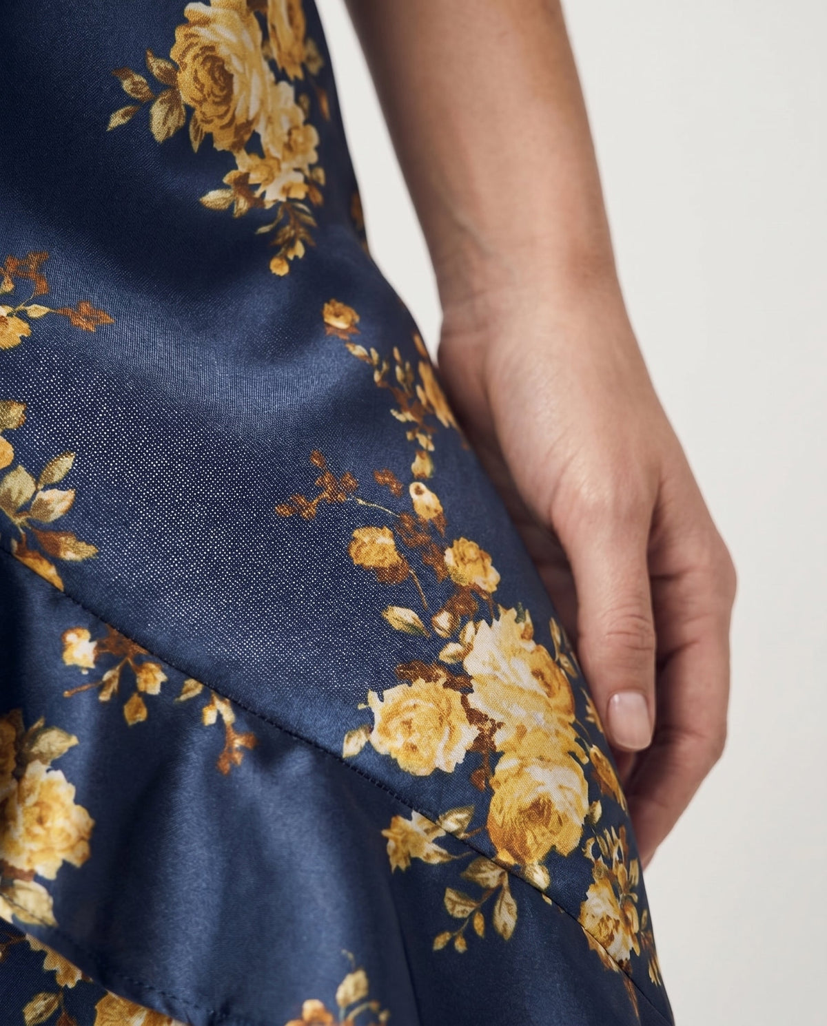 Open Leg Floral Dress The Latest Scoop