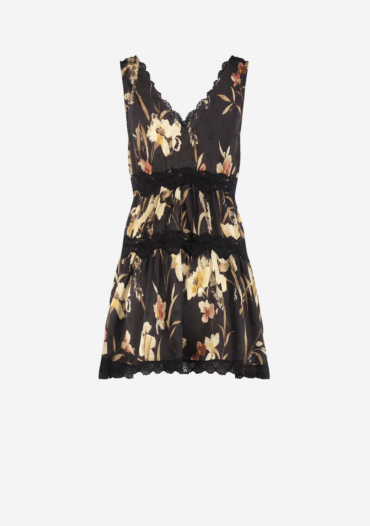 Maelys Mini Dress Black Multi