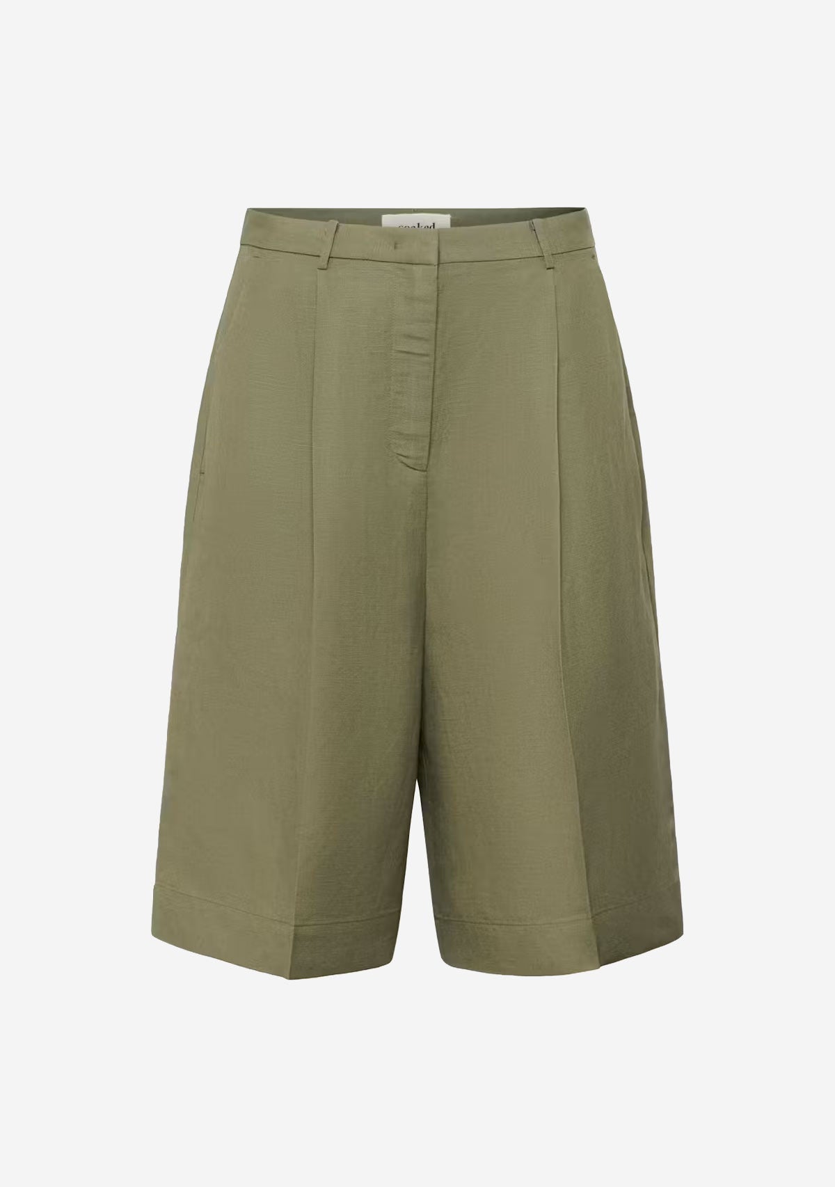 Slragna Malika Shorts Dusky Green Soaked