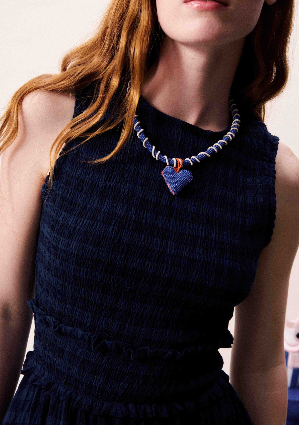 Saquarema Dress Bleu Marine