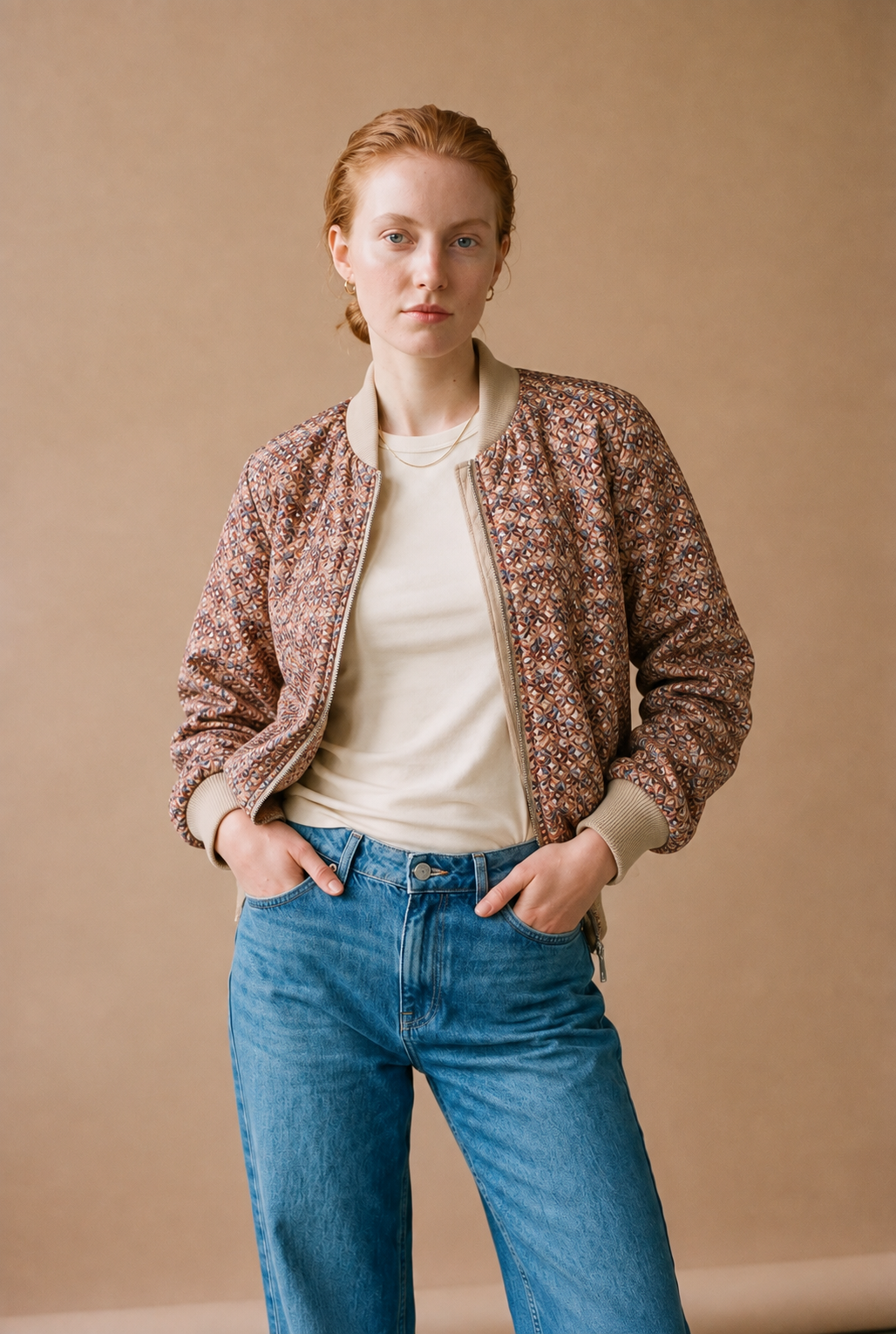 Quilted Reversible Bomber