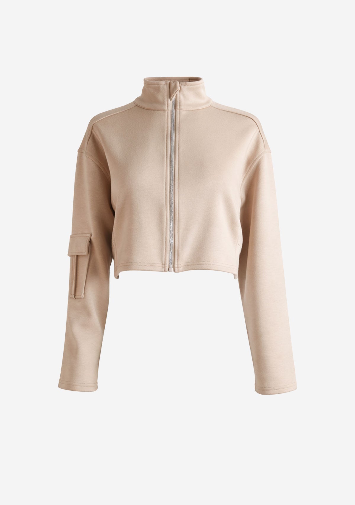 Bomber Jacket Beige