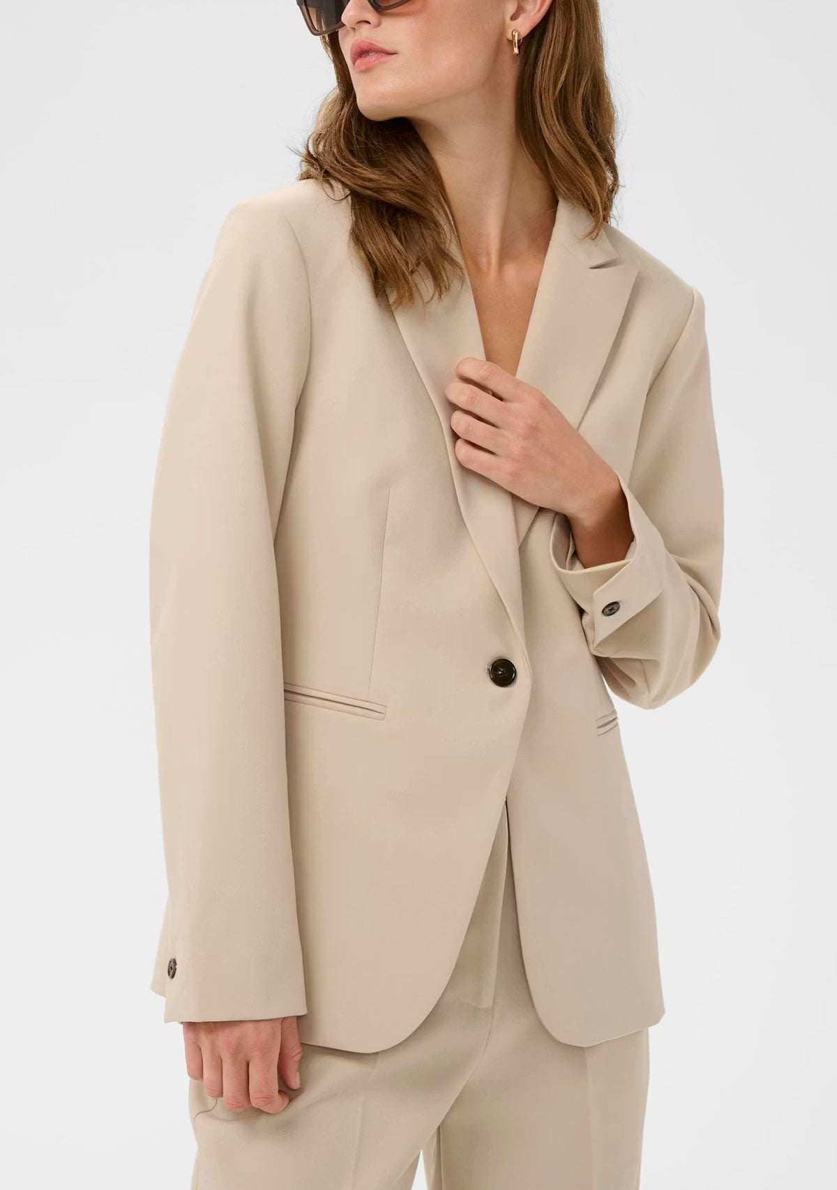 Corinne Blazer Oatmeal