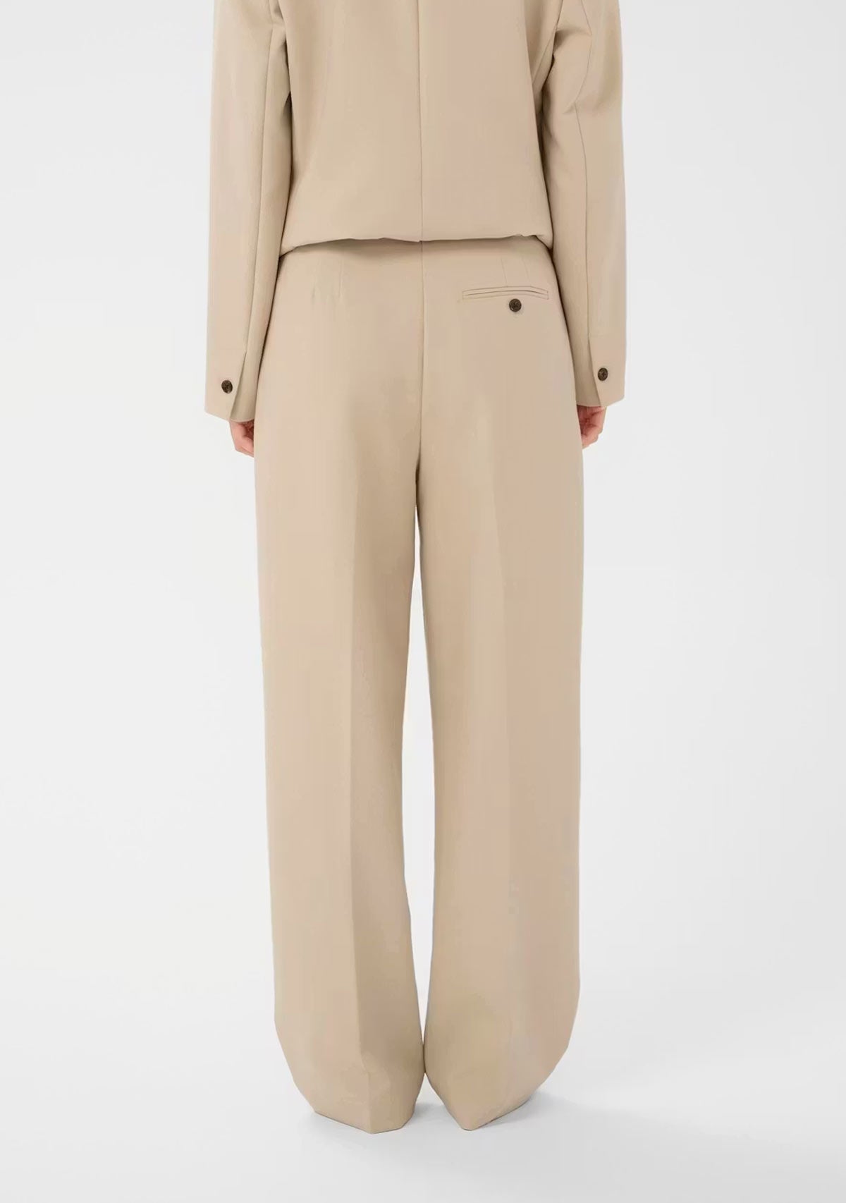 SLCorinne Suiting Pants Oatmeal Soaked