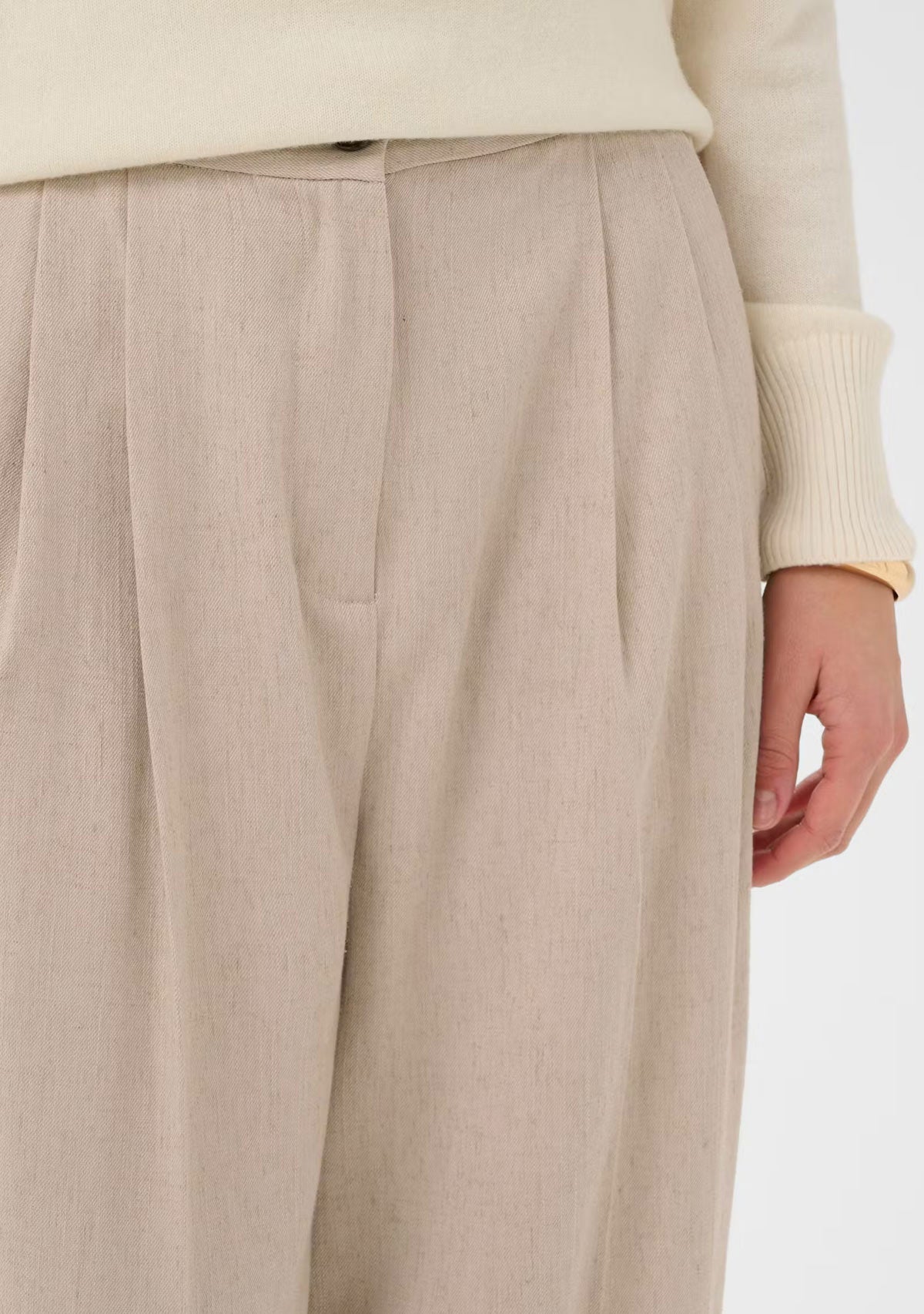 SLSofia Pants White Pepper Soaked