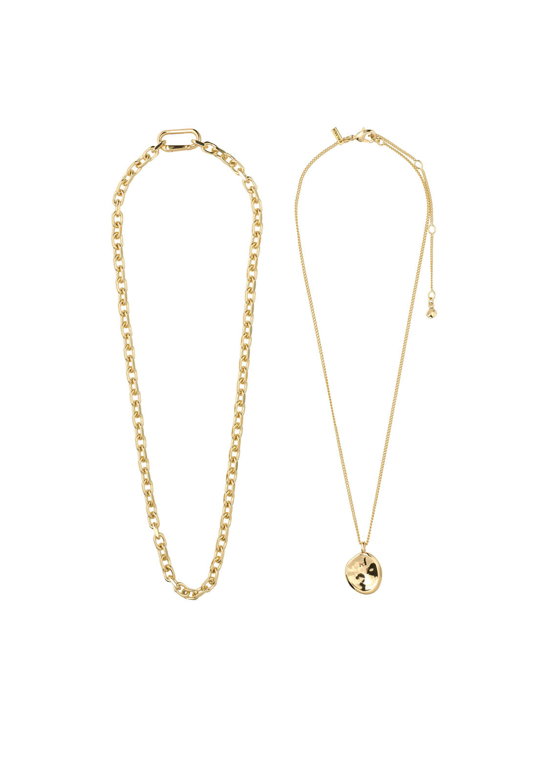 Sparkle Necklace 2 In-1 Set, Gold