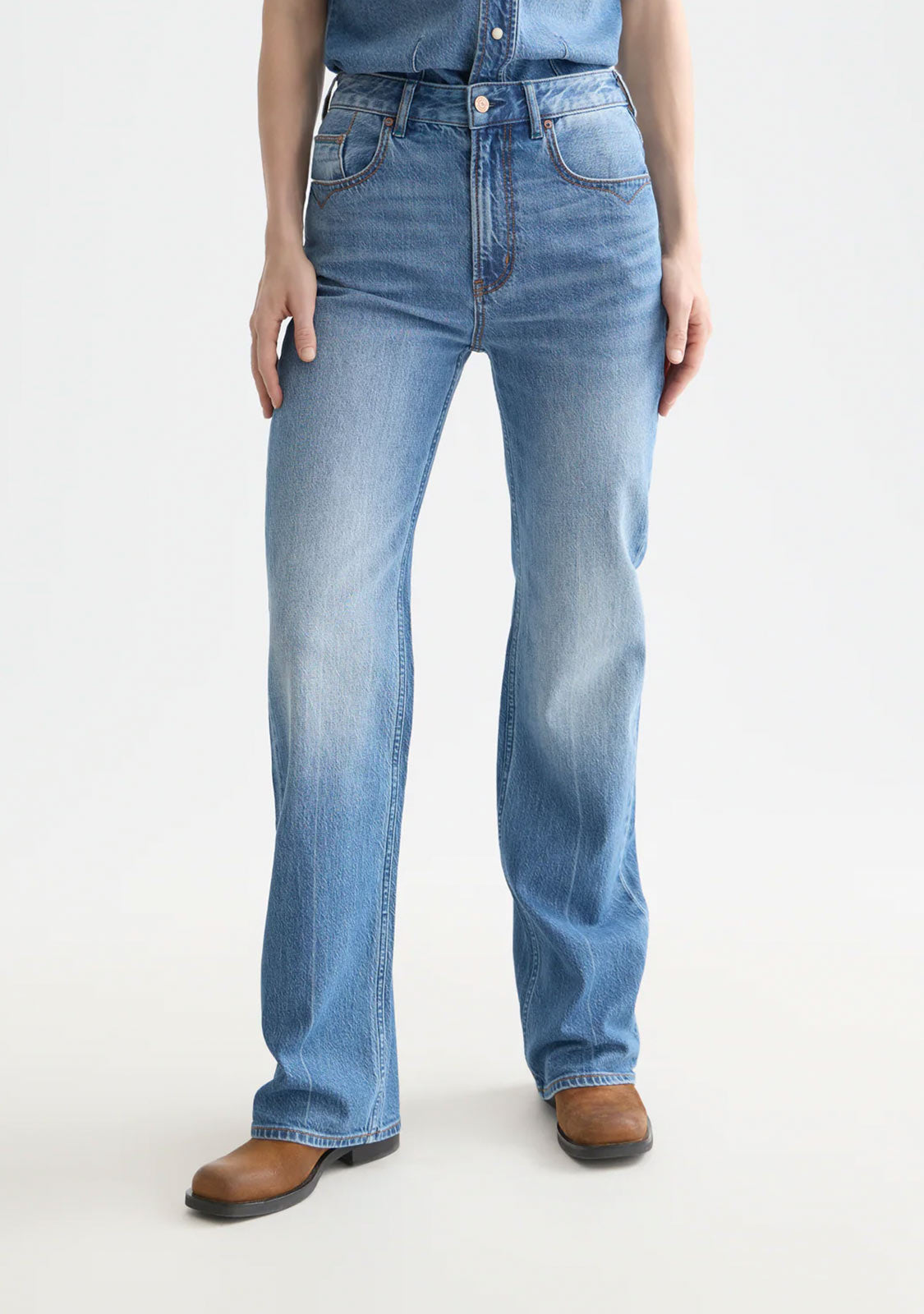 The Glow Bootcut Jeans Texas Sun