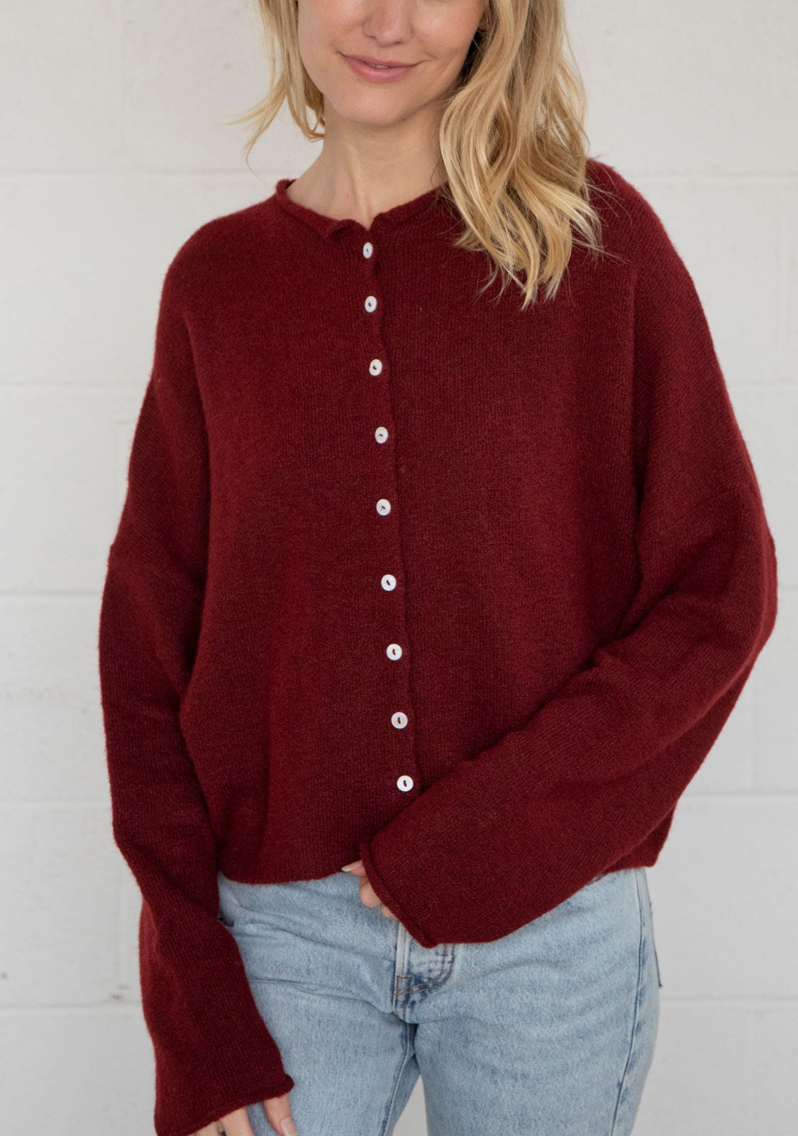 Button Up Cardigan Things Between