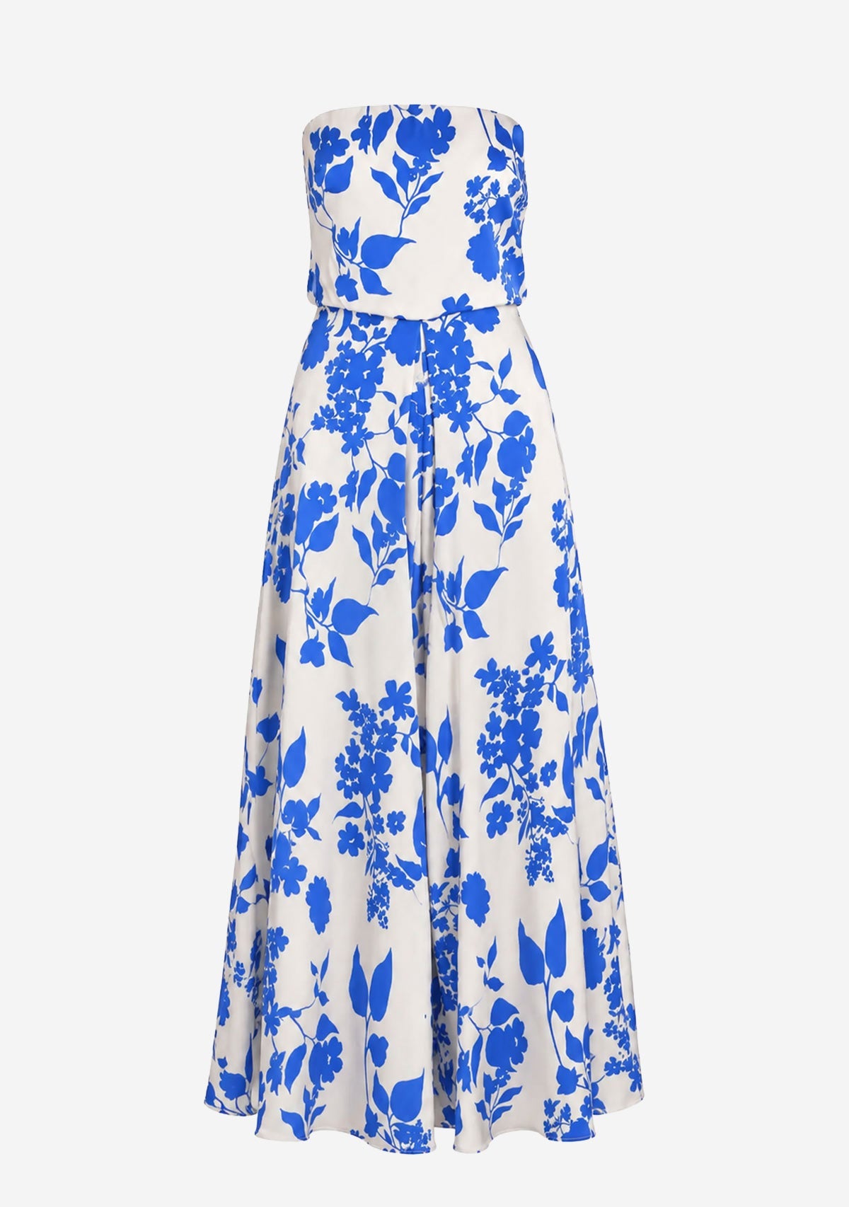 Tube Tie Back Chest Elastic Back Waisted Jumpsuit Aakaa
