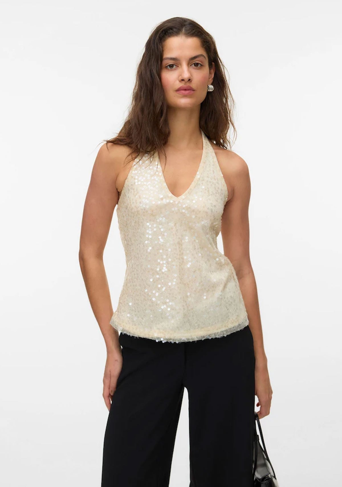 VmCarolina Halterneck SQ Top JRS Birch