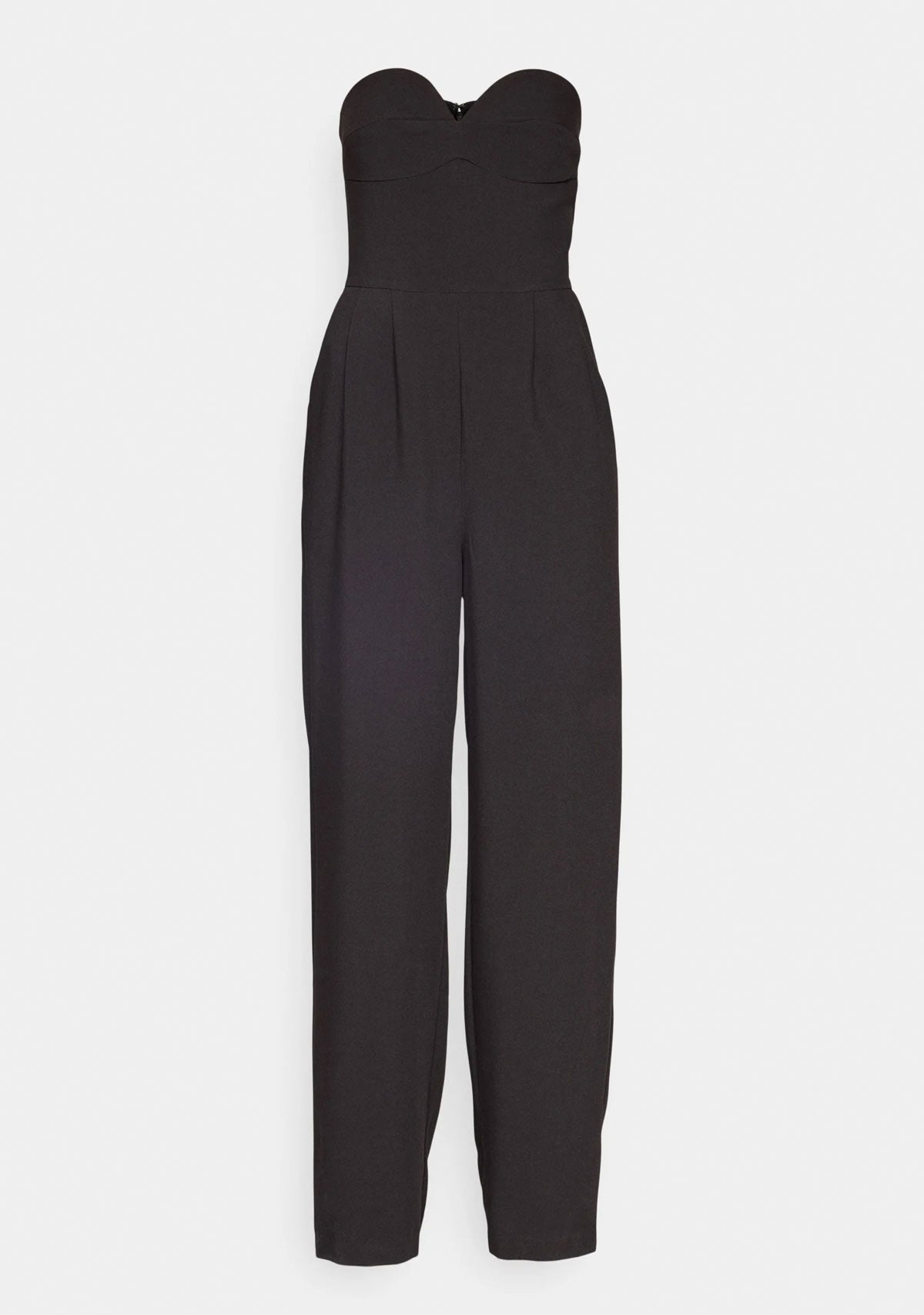 VM Haven Bandeau Jumpsuit Black 40 at The Latest Scoop