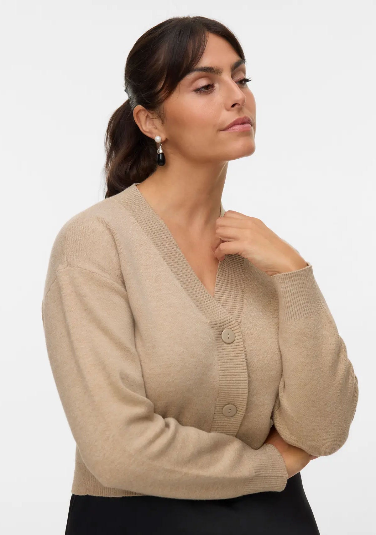 V Neck Cardigan