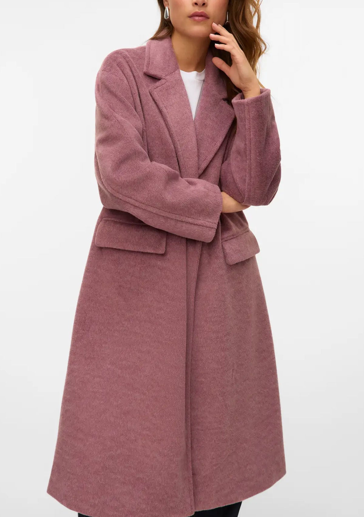 VMLelea Long Coat Rose Brown