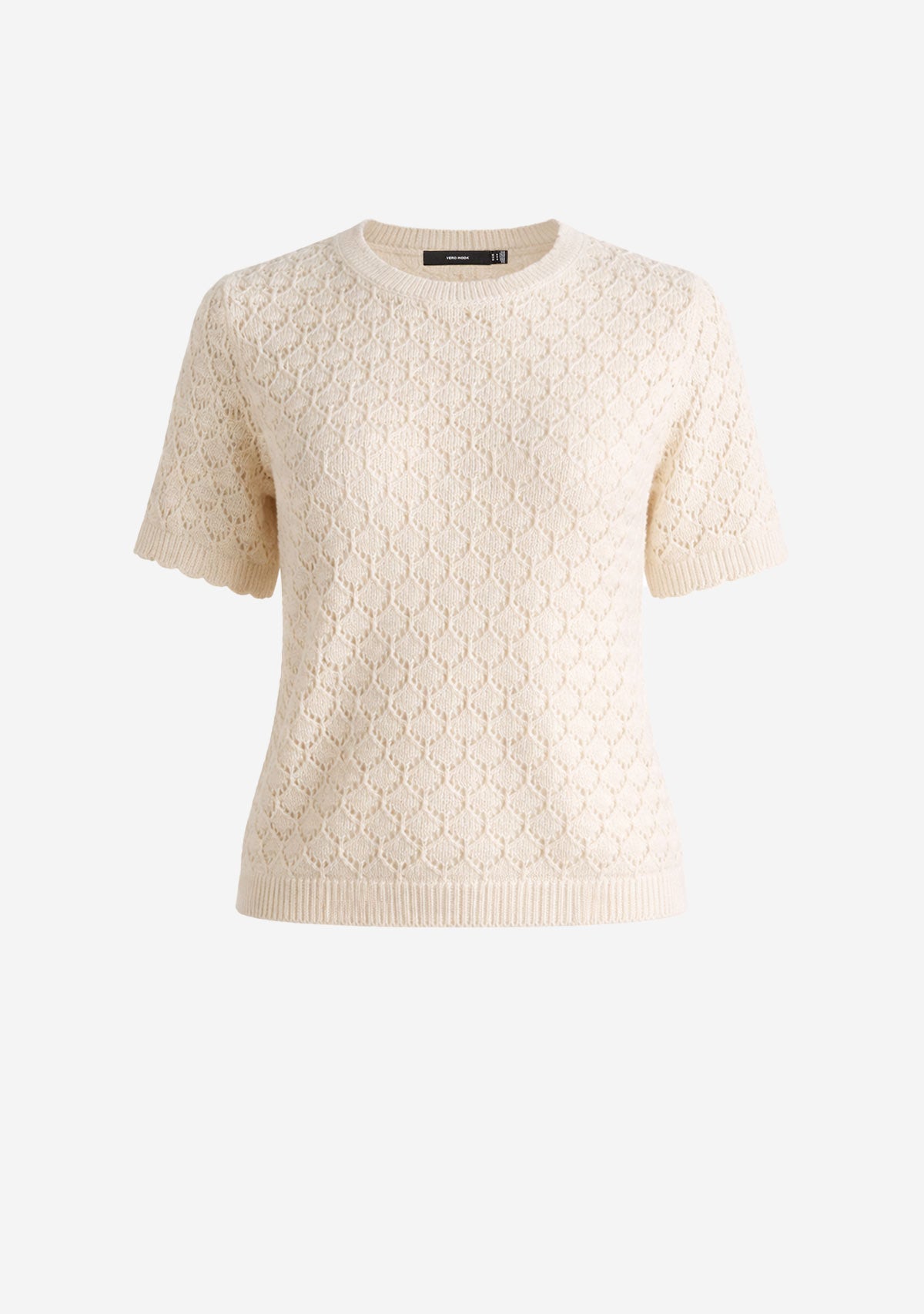 Vm Jaqueline O-Neck Top Boo Birch