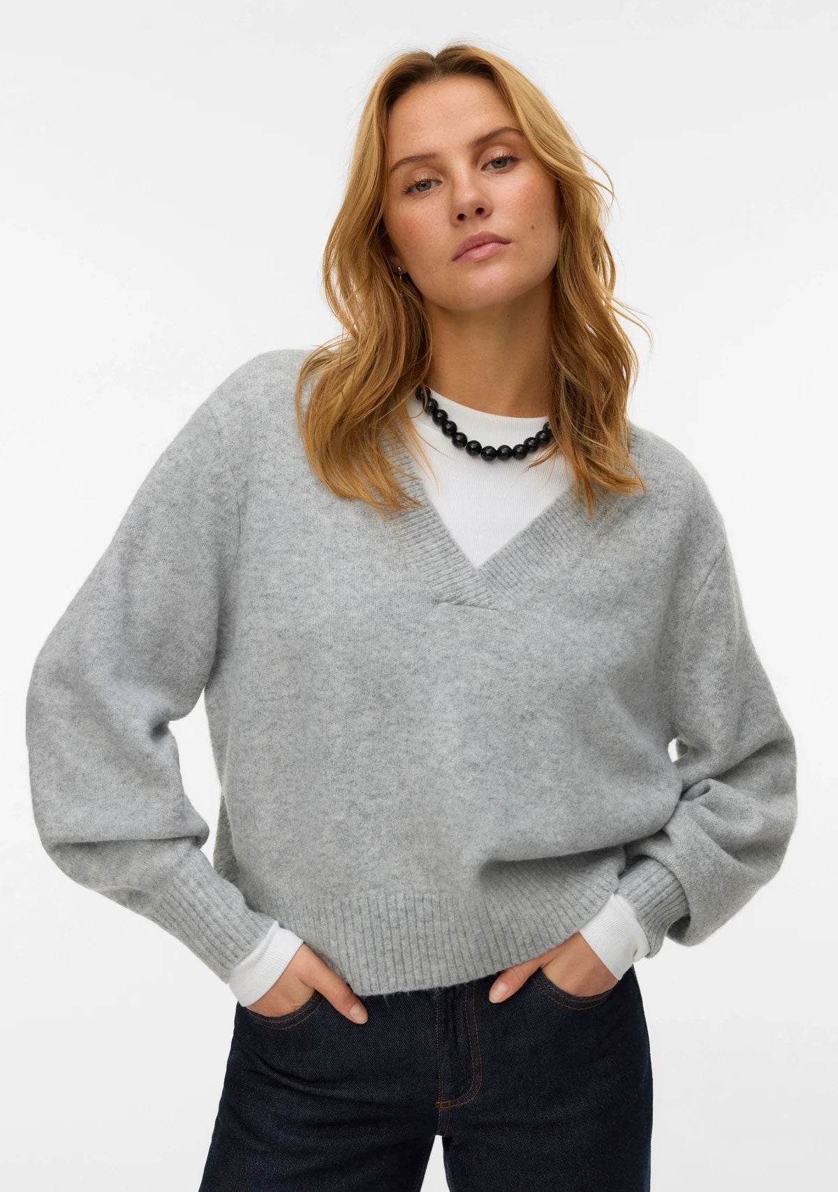 V Neck Pullover Vero Moda