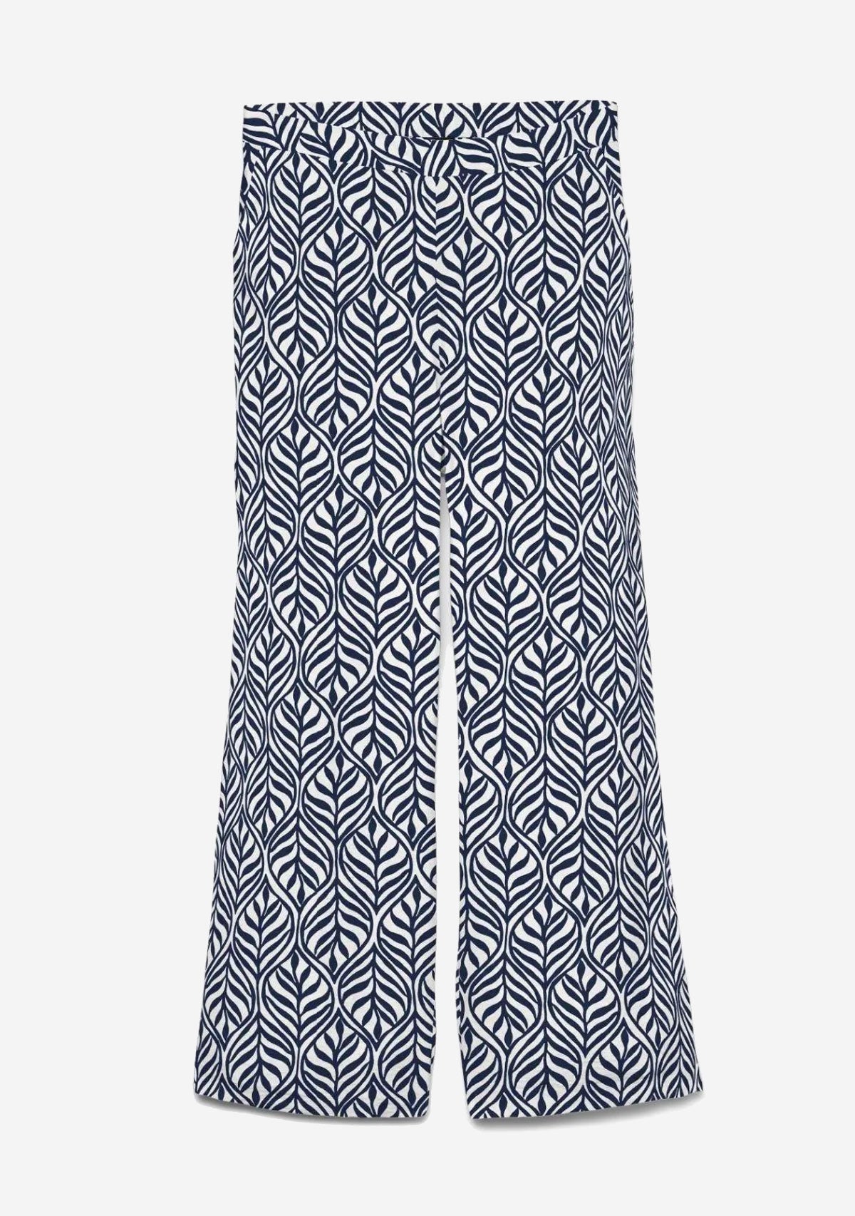 Vmjosie Hw Wide Pant Birch Navy Blazer Bonnie