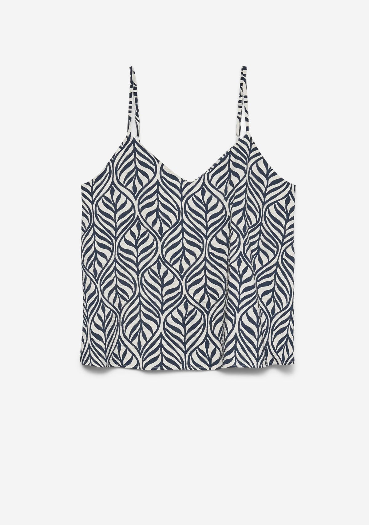 Vmjosie Singlet Birch Navy Blaze Bonnie Vero Moda