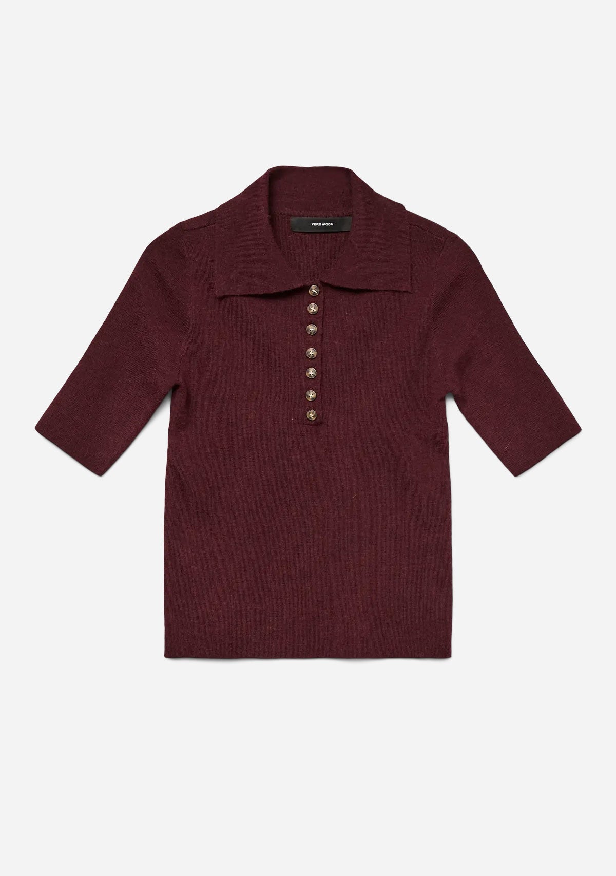 Vmmarina 2/4 Poloneck Pillover Vero Moda