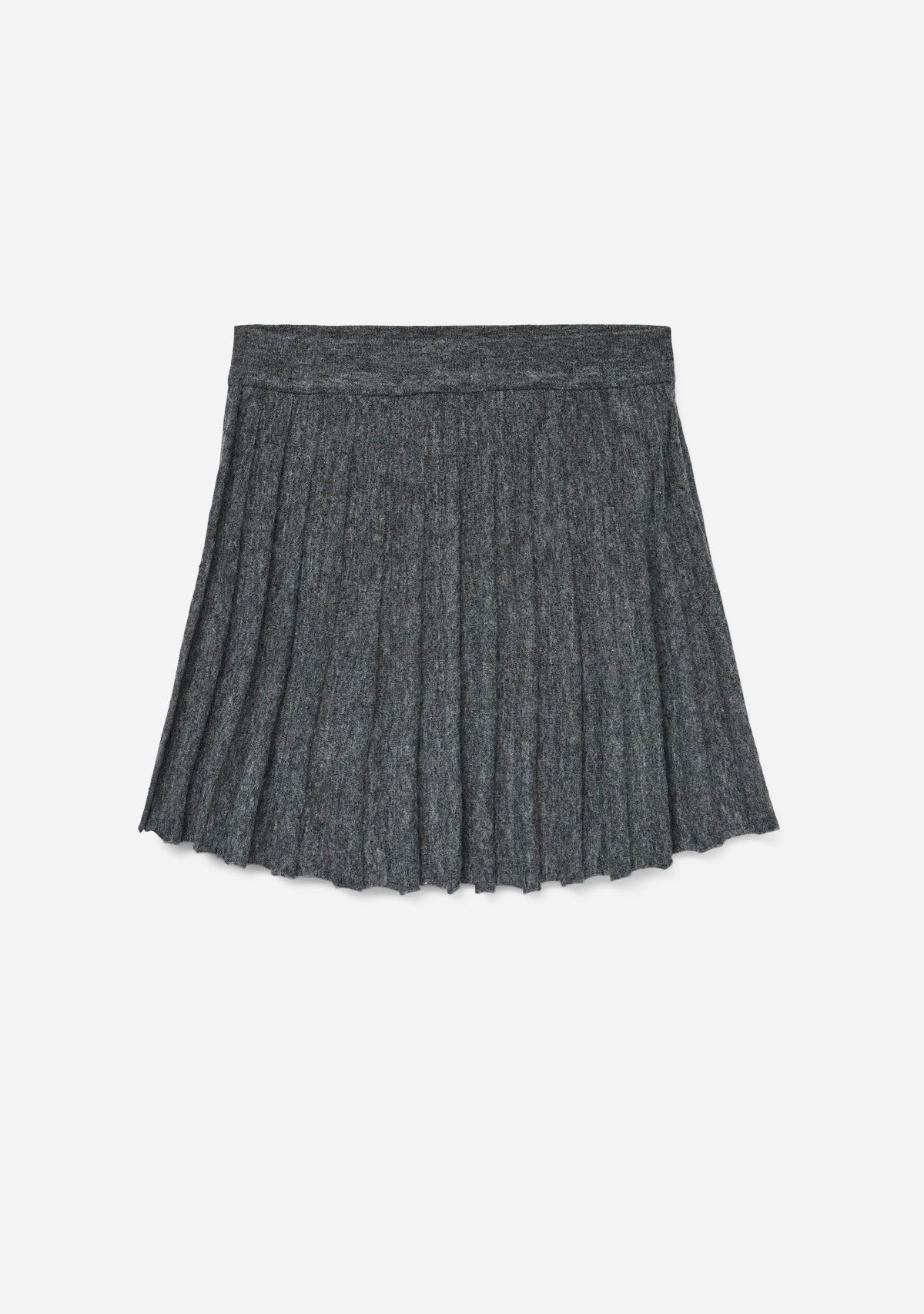 Vmmarina Nw Skater Skirt Boo Dark Grey Melange