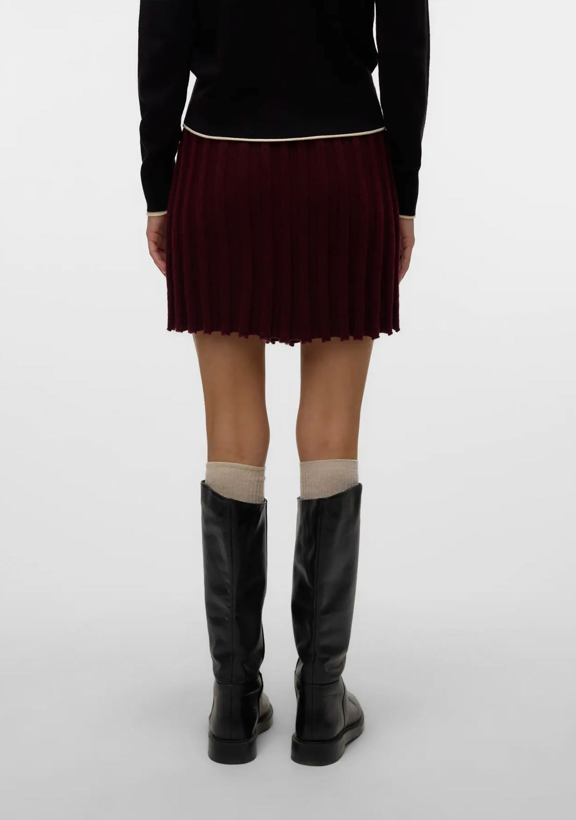 Vmmarina Nw Skater Skirt Boo Winetasting